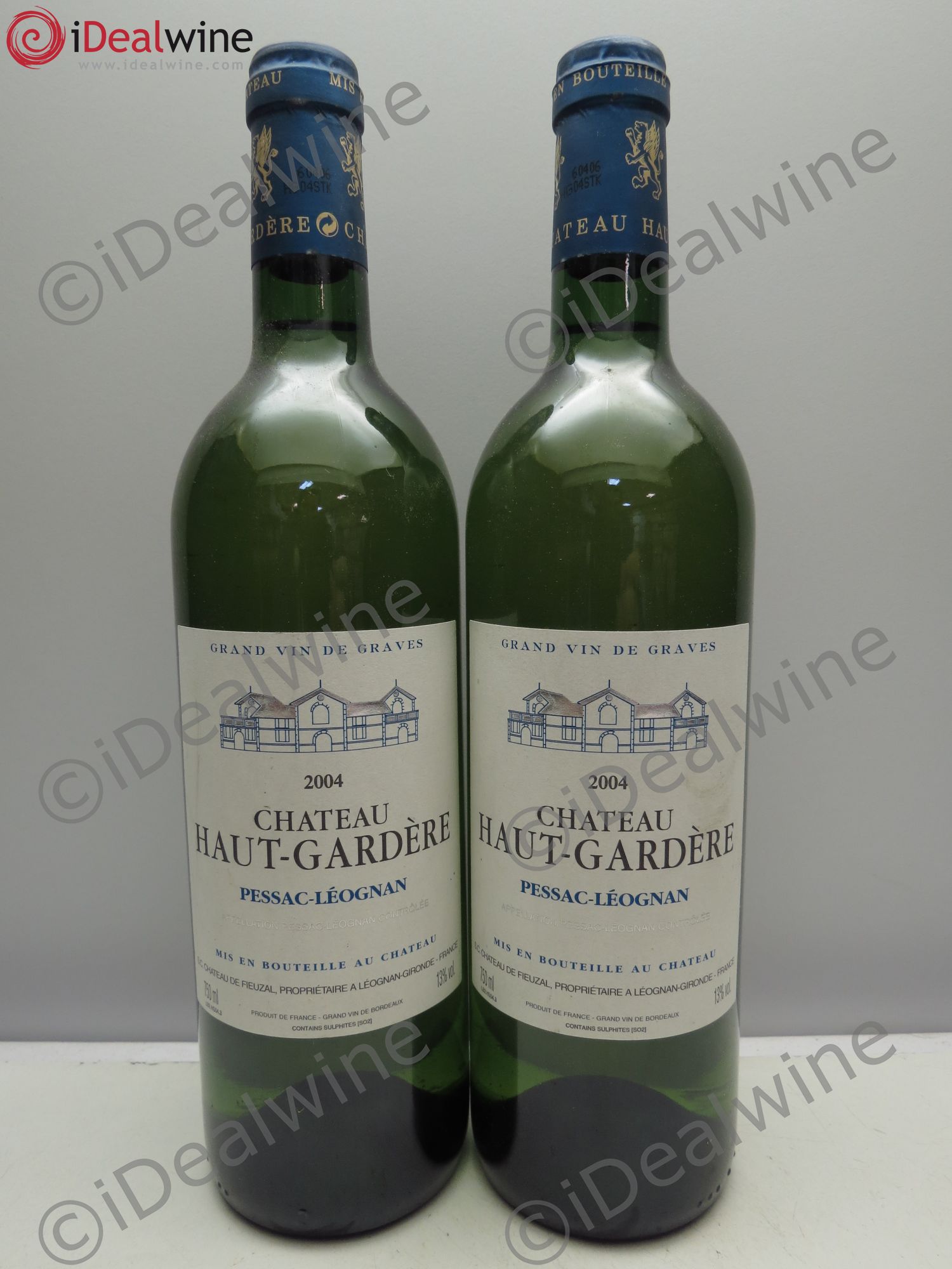 Château Haut-Gardère 2004 - Lot de 2 bouteilles - 0