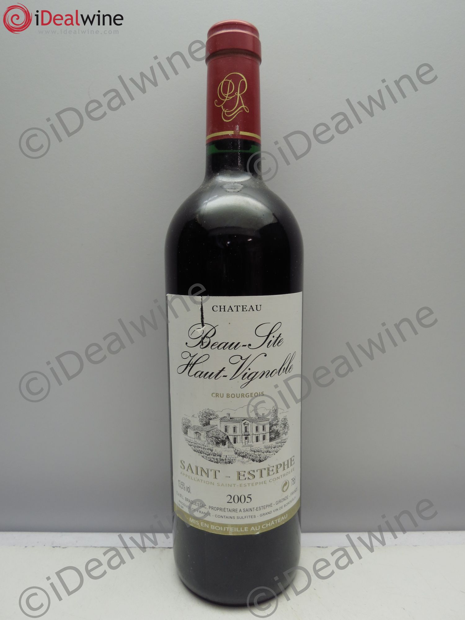 Château Beau Site Haut Vignoble Cru Bourgeois 2005 - Lot de 6 bouteilles - 0