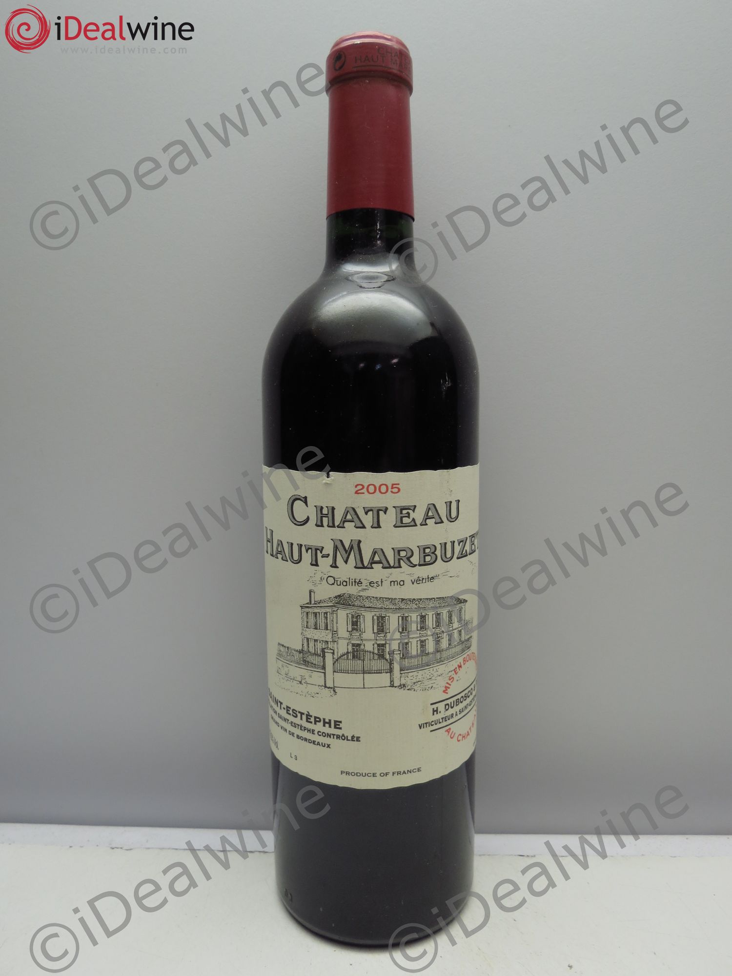 Château Haut Marbuzet 2005 - Lot de 12 bouteilles - 0