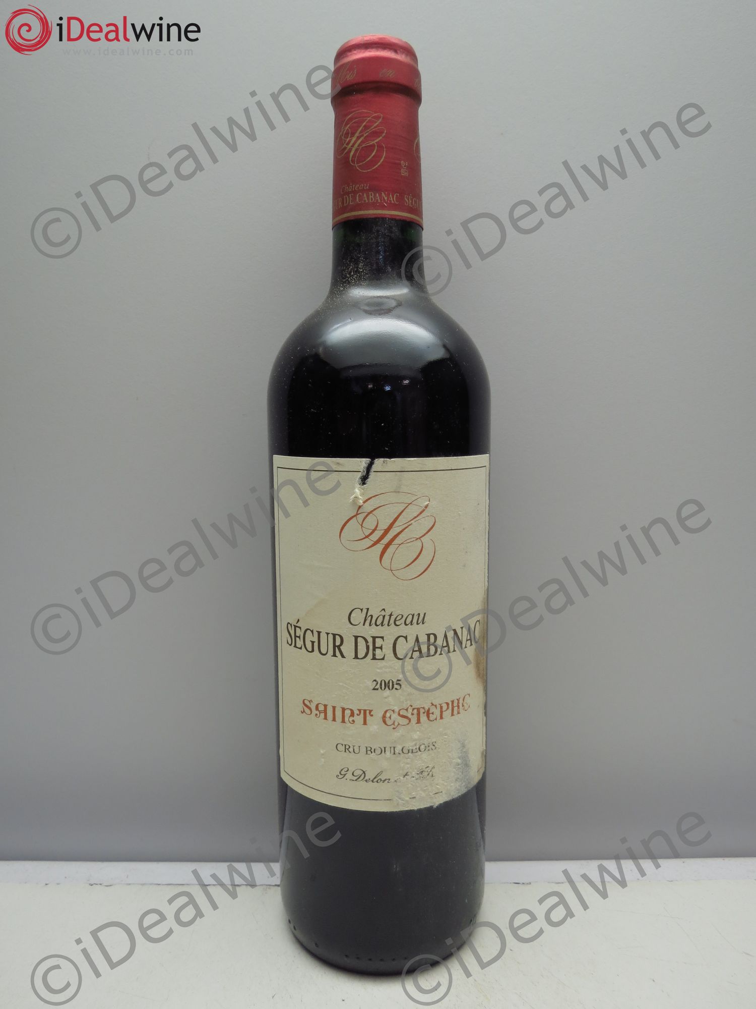 Château Ségur de Cabanac Cru Bourgeois 2005 - Lot de 12 bouteilles - 0