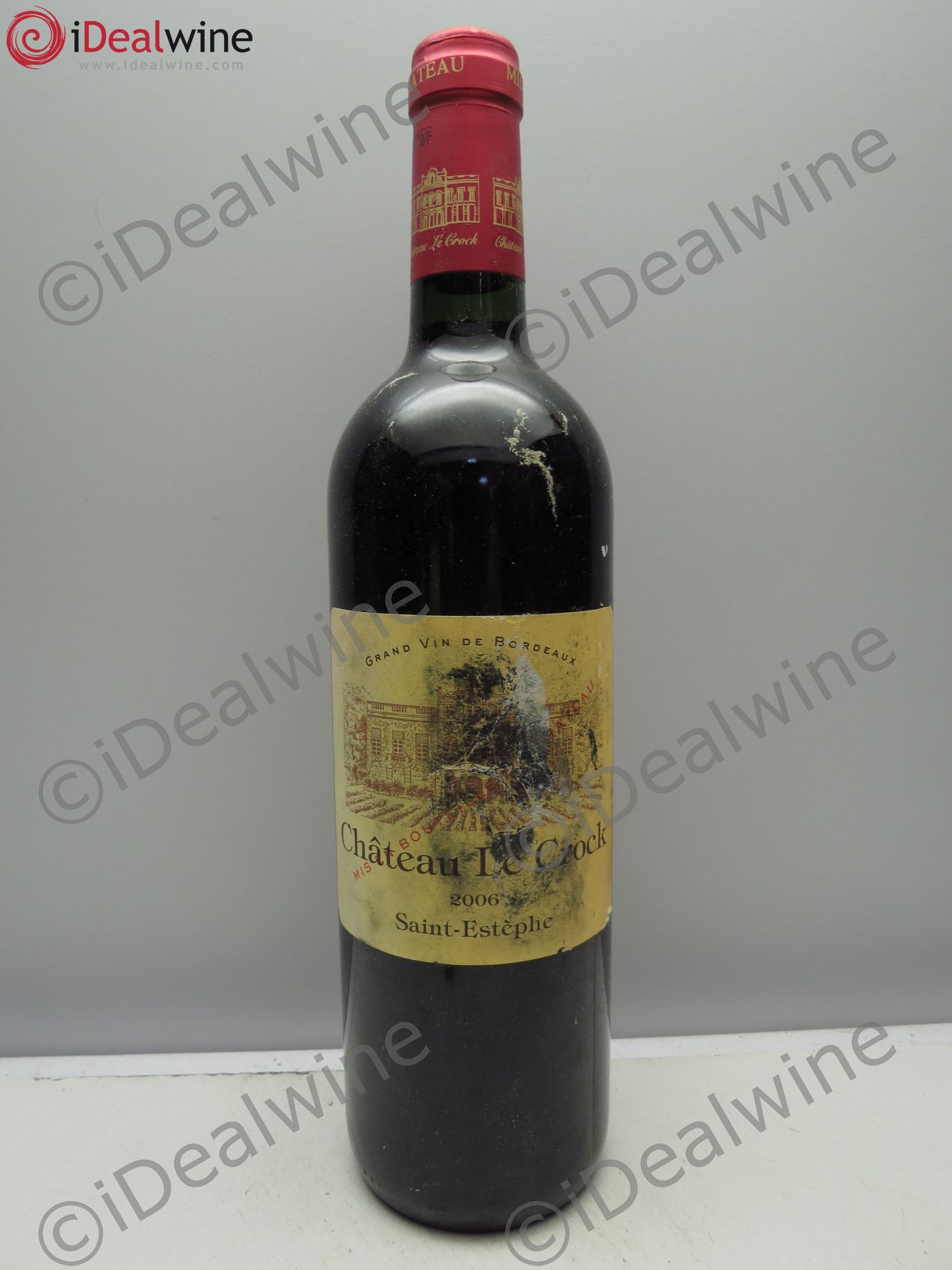 Château le Crock Cru Bourgeois 2006 - Lot de 6 bouteilles - 0