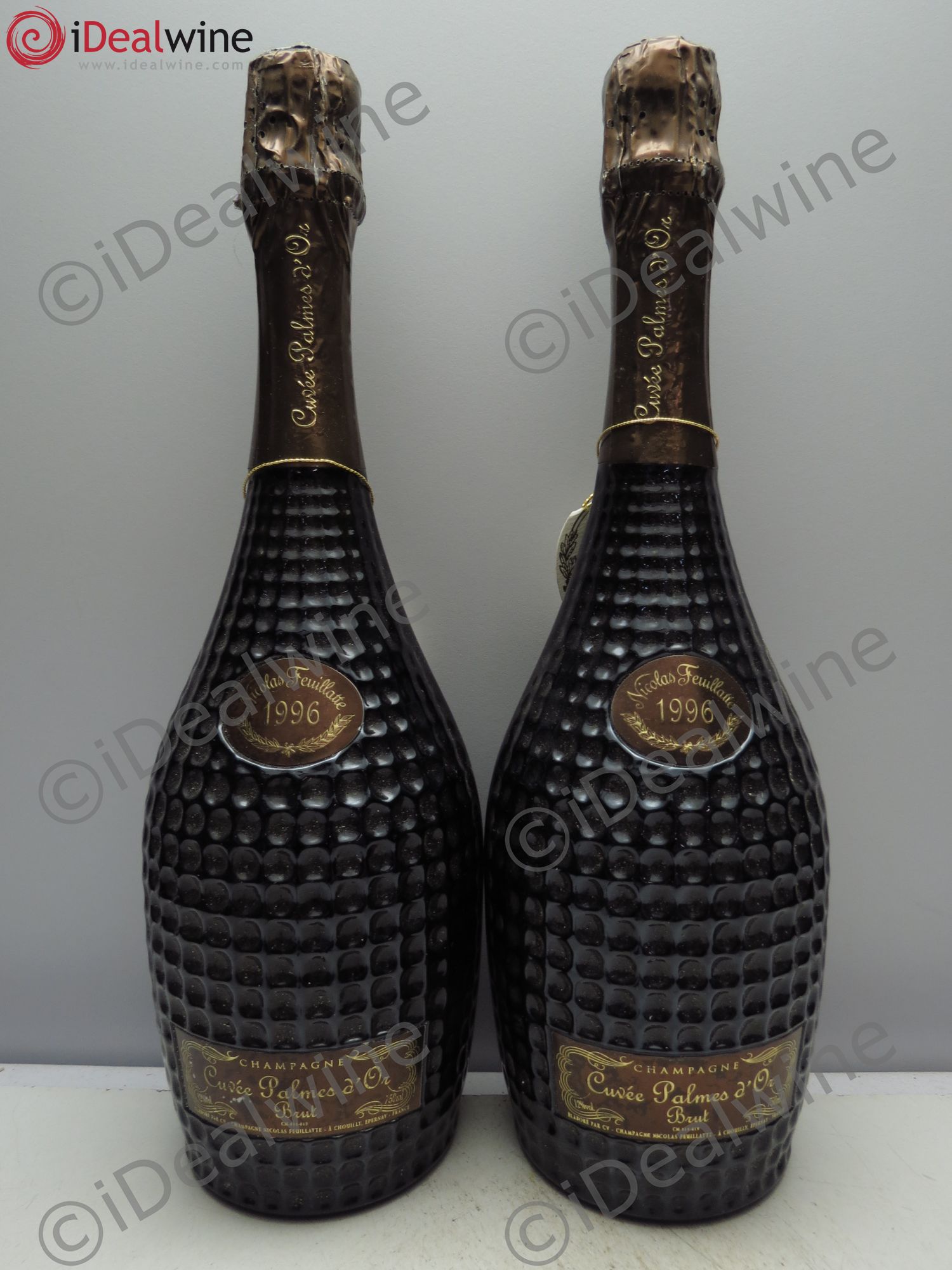 Palme d'Or Nicolas Feuillate 1996 - Lot de 2 bouteilles - 0