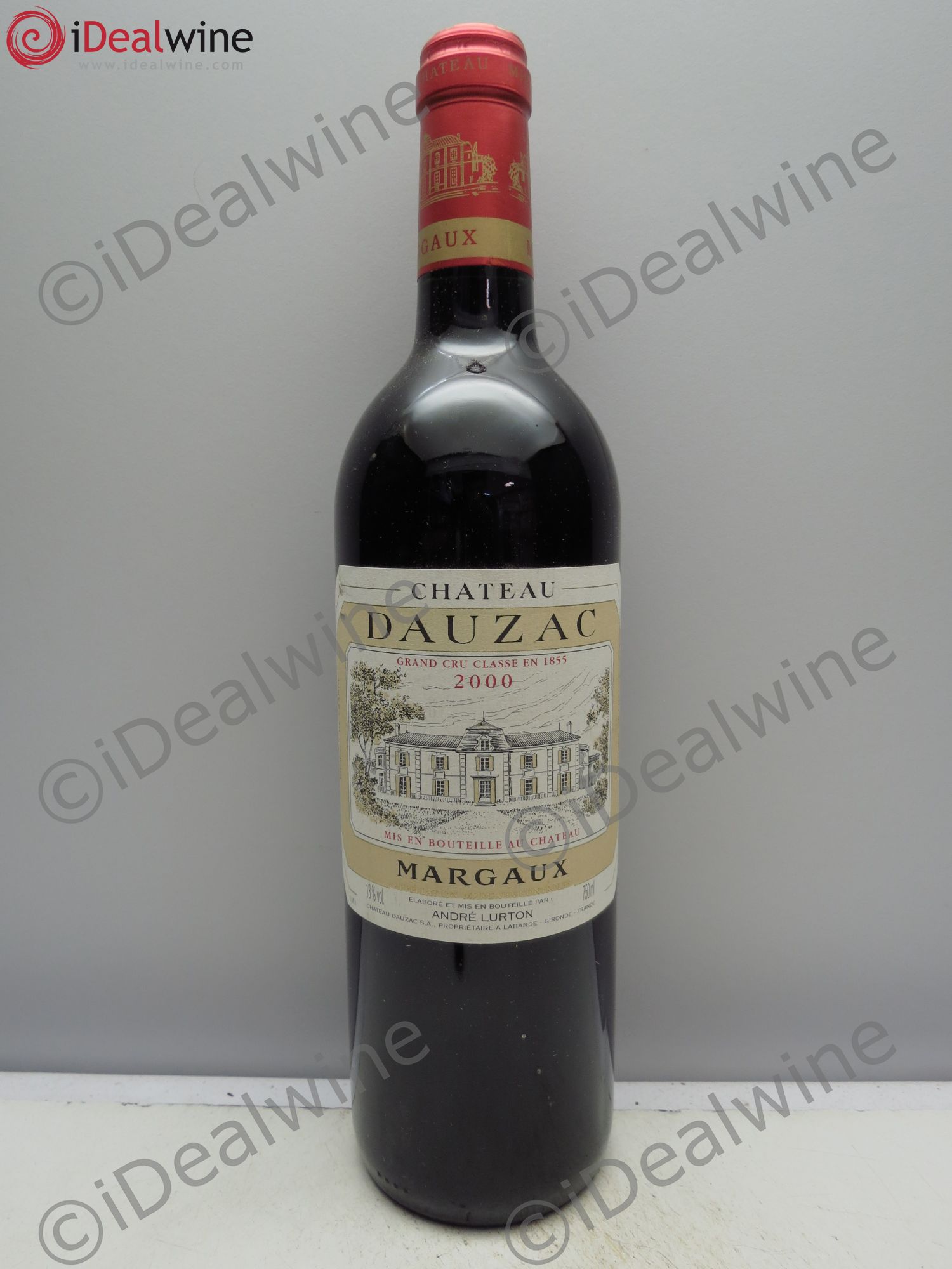 Château Dauzac 5ème Grand Cru Classé 2000 - Lot de 1 bouteille - 0