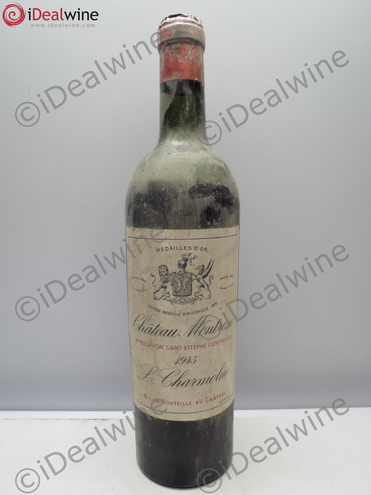 Château Montrose 2ème Grand Cru Classé 1945 - Lot de 1 bouteille - 0