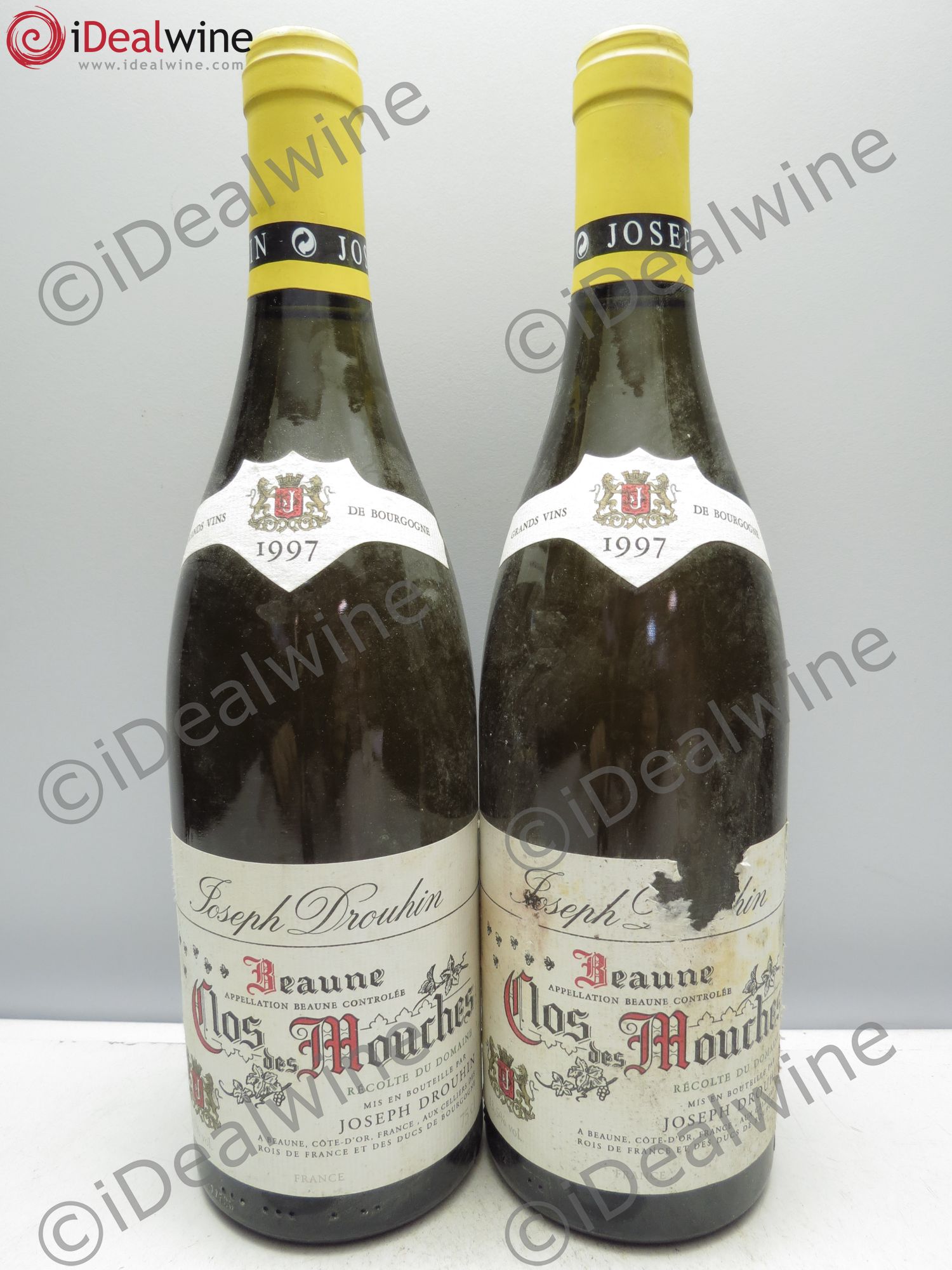Beaune 1er Cru Clos des Mouches Joseph Drouhin 1997 - Lot de 2 bouteilles - 0