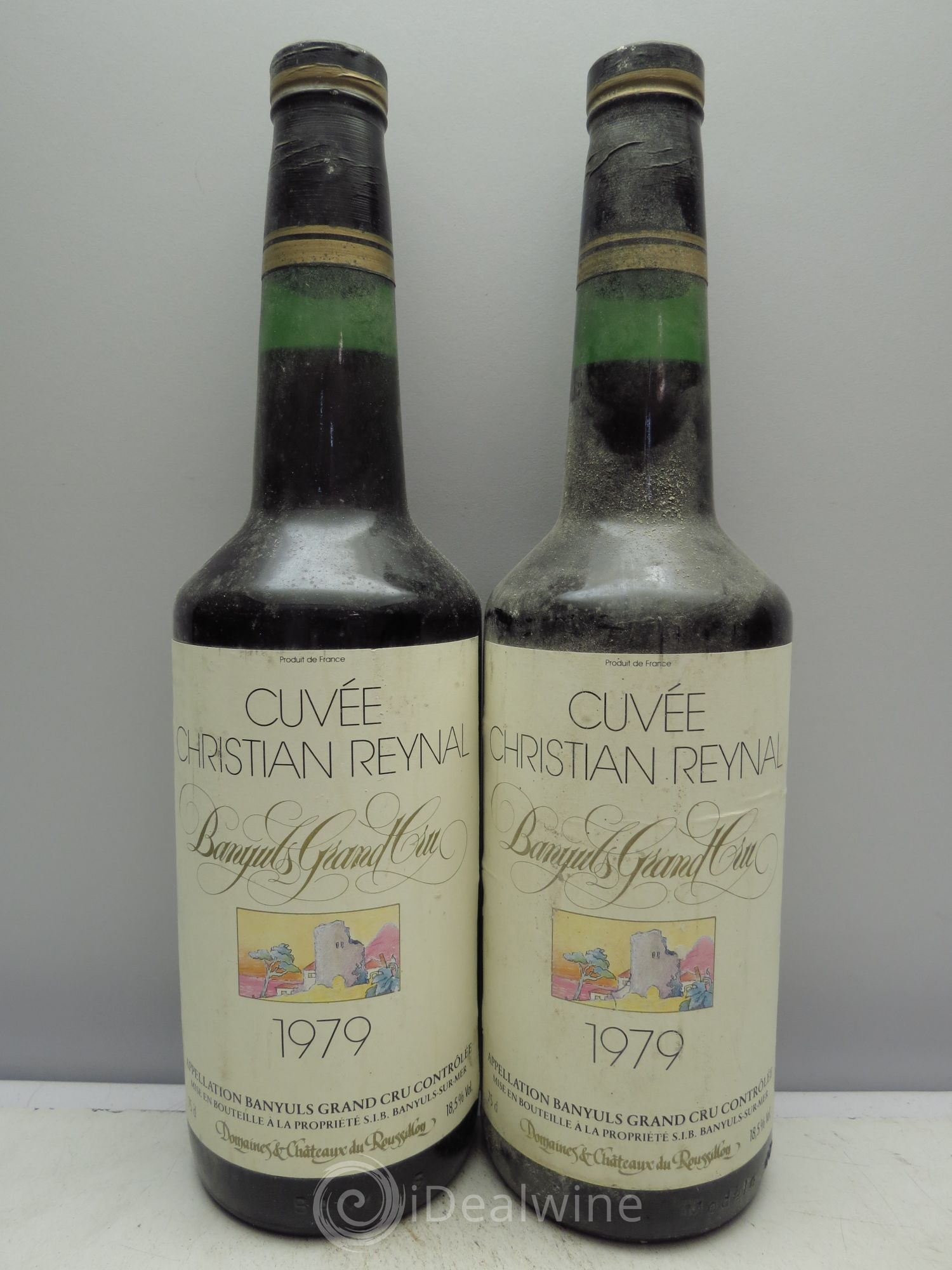 Banyuls Cuvée Christian Reynal 1979 - Posten von 2 Flaschen - 0