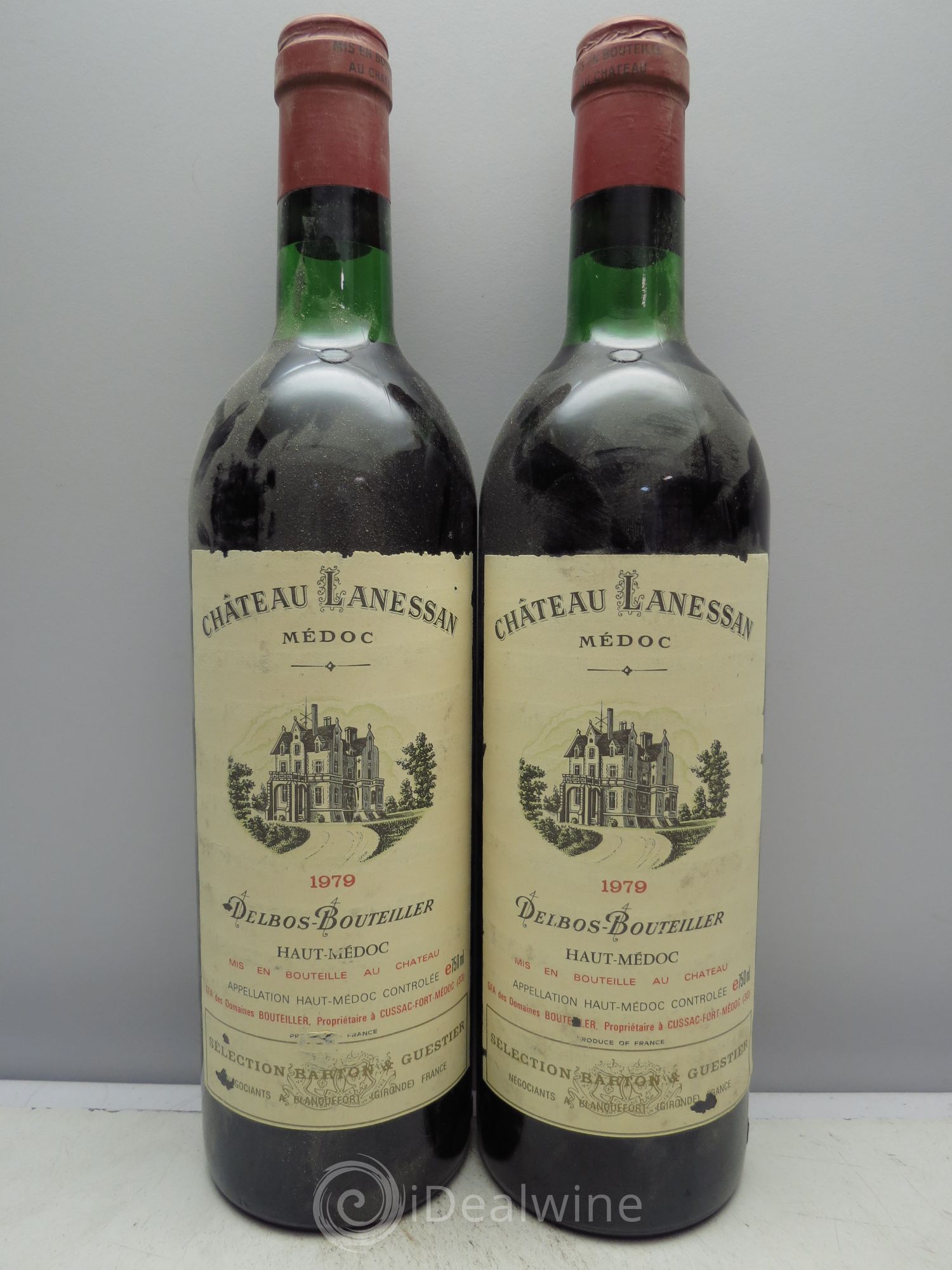 Château Lanessan Cru Bourgeois 1979 - Lot de 2 bouteilles - 0