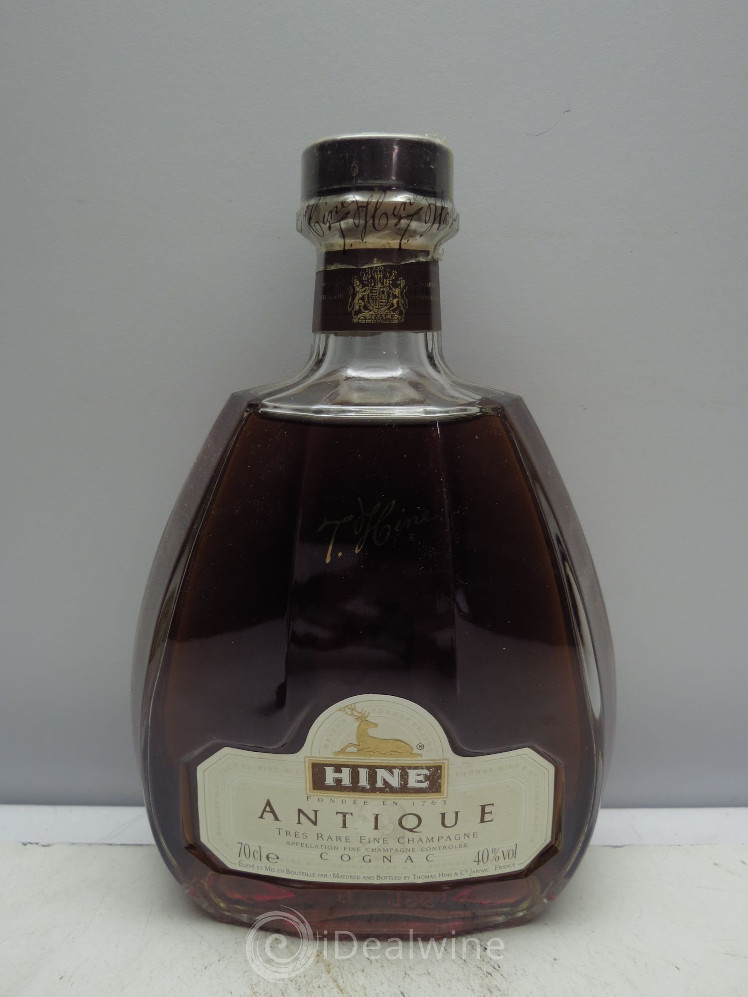 Cognac Hine Antique - Posten von 1 Flasche - 0