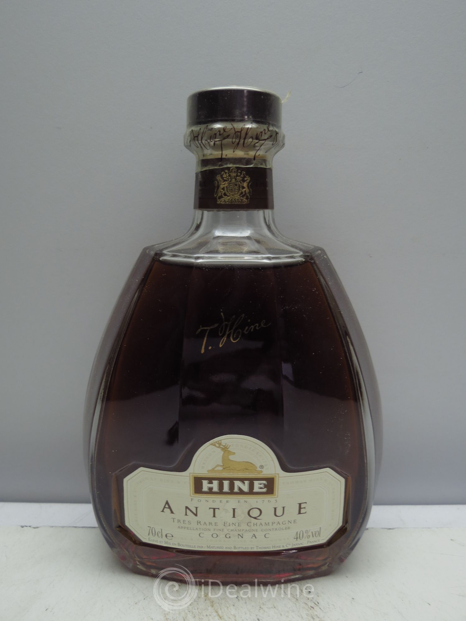 Cognac Hine Antique - Posten von 1 Flasche - 0