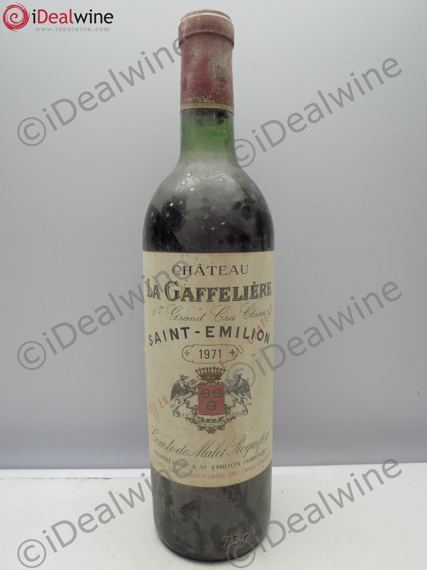 Château la Gaffelière 1er Grand Cru Classé B 1971 - Lot de 1 bouteille - 0