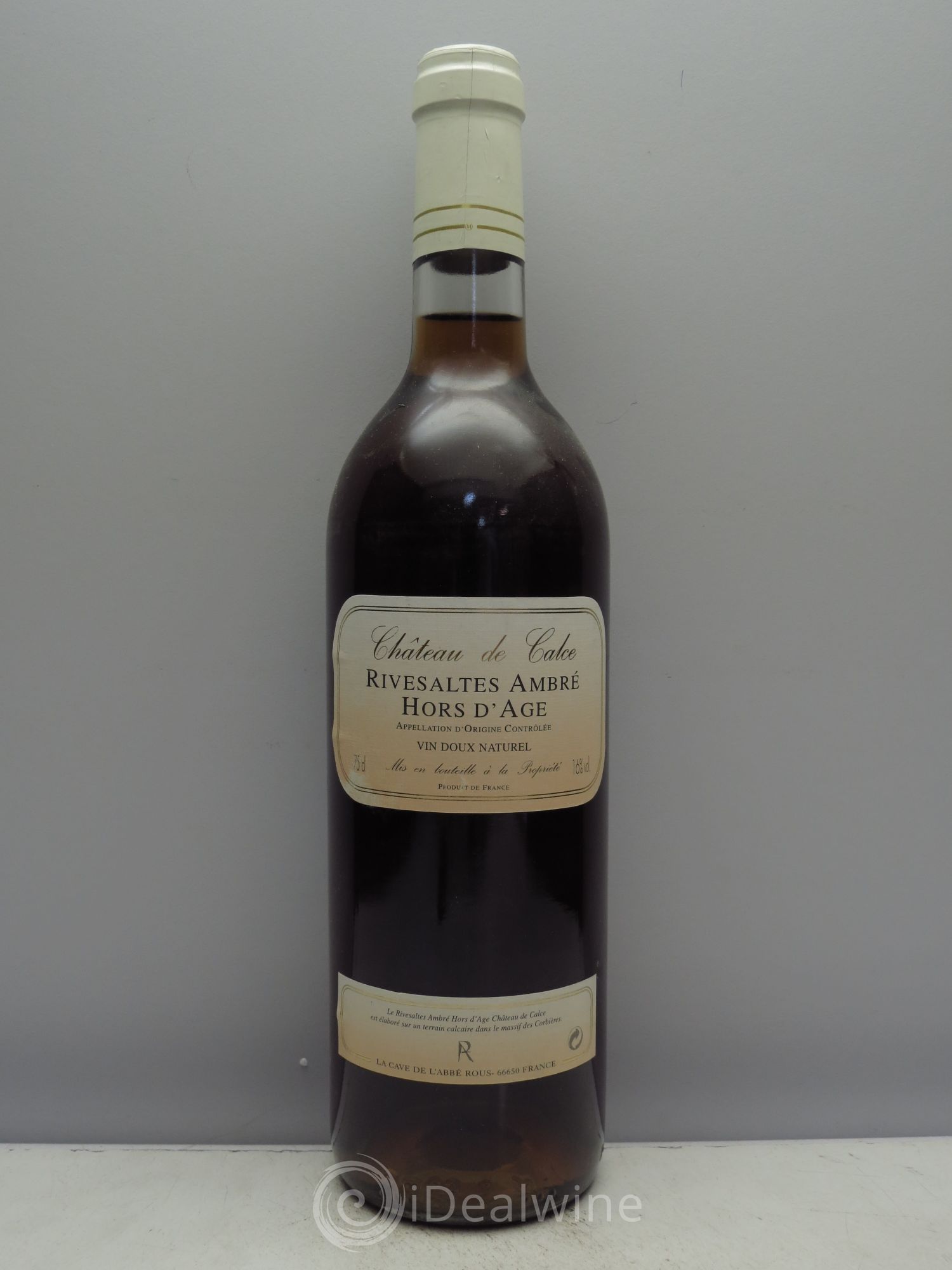 Rivesaltes Château de Calce Hors d'Age - Lot of 1 bottle - 0