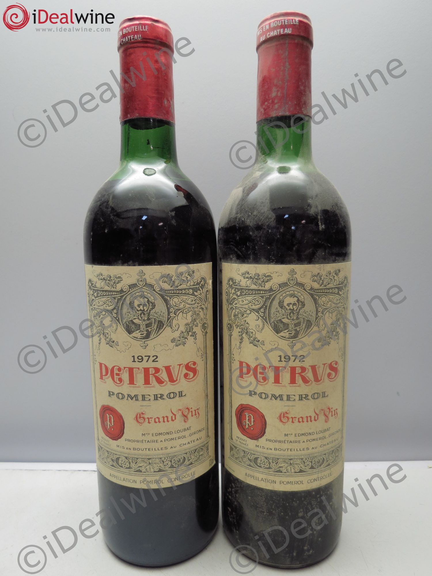 Petrus 1972 - Posten von 2 Flaschen - 0
