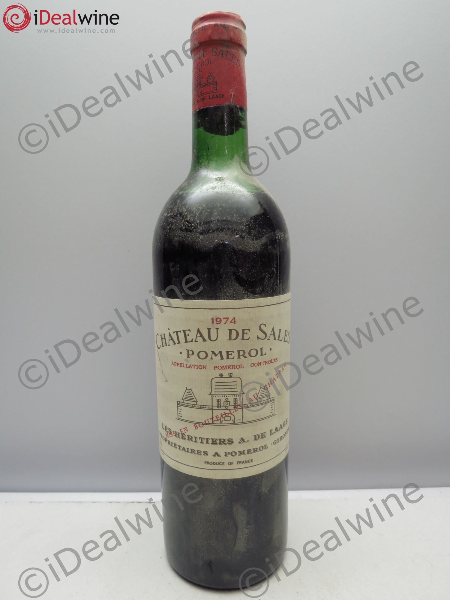 Château de Sales 1974 - Lot de 6 bouteilles - 0