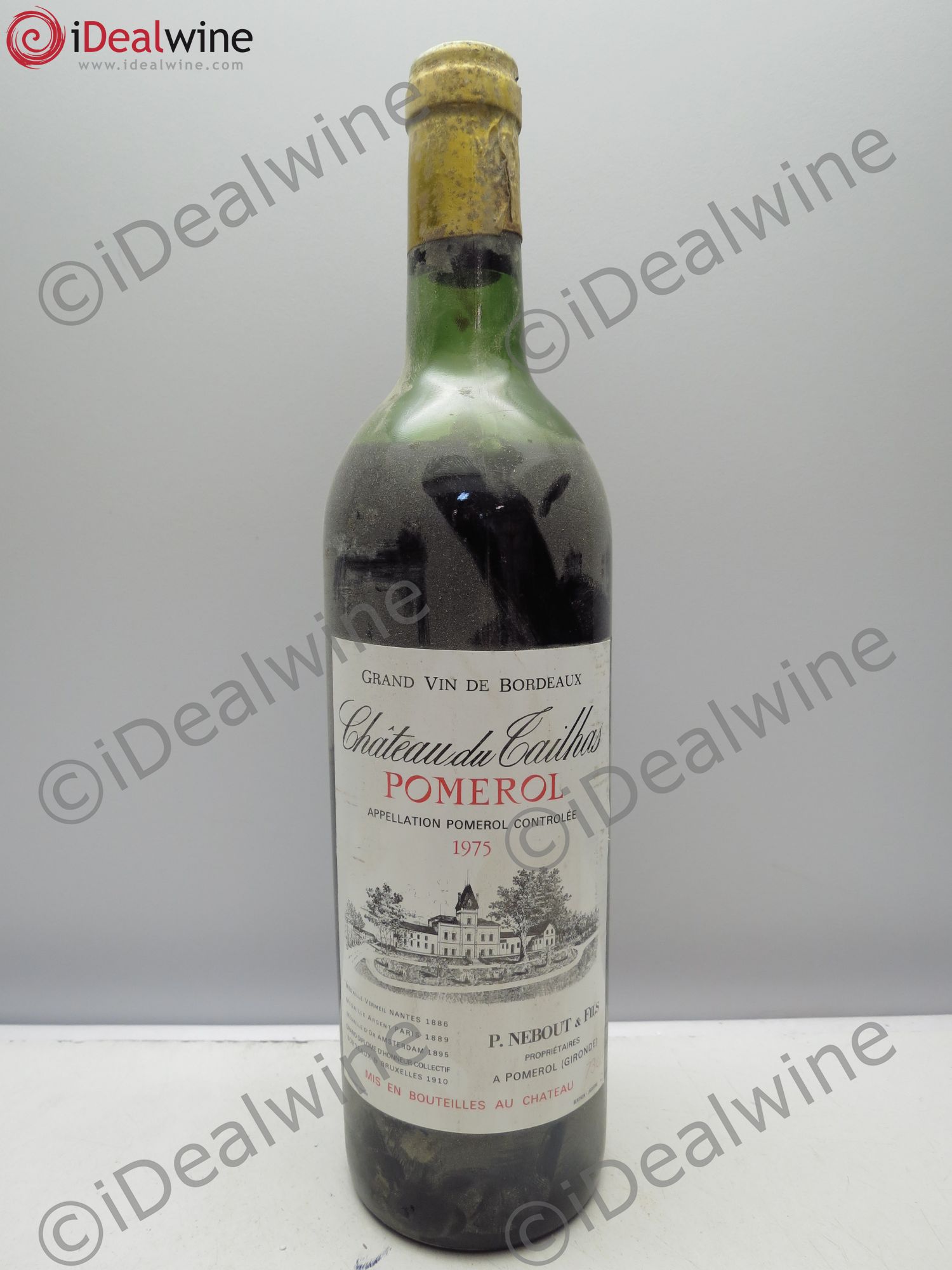 Château du Tailhas (trace de dépôt) 1975 - Lot de 1 bouteille - 0