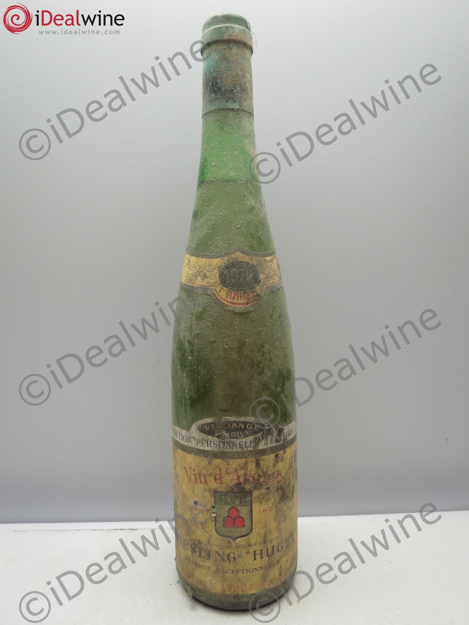 Riesling Vendanges Tardives Hugel (Domaine) 1976 - Lotto di 6 bottiglie - 0