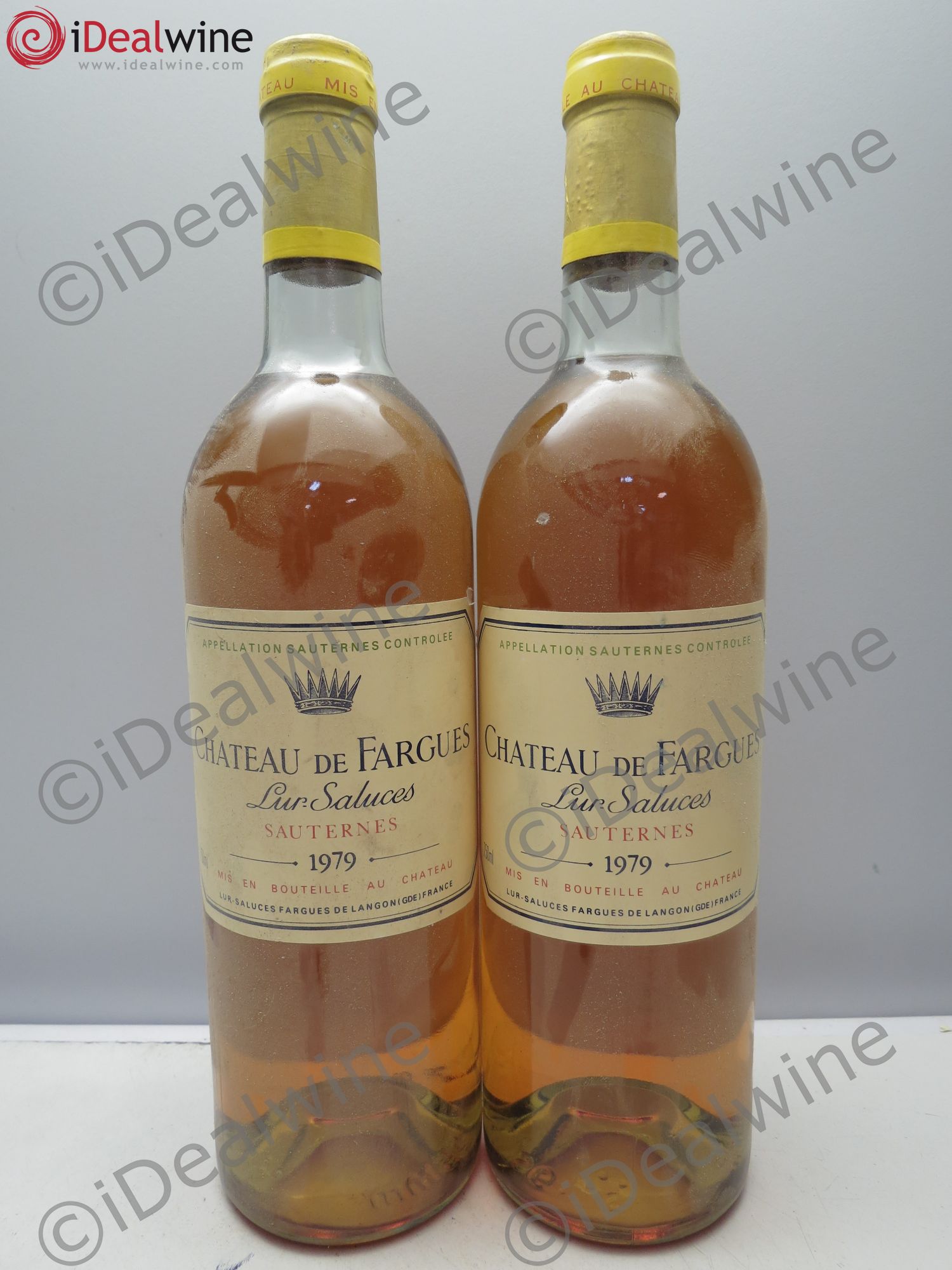 Château de Fargues 1979 - Lotto di 2 bottiglie - 0