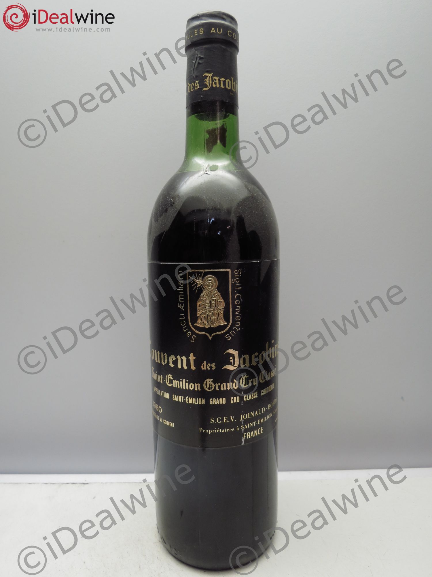 Château Couvent des Jacobins Grand Cru Classé 1980 - Lot de 6 bouteilles - 0