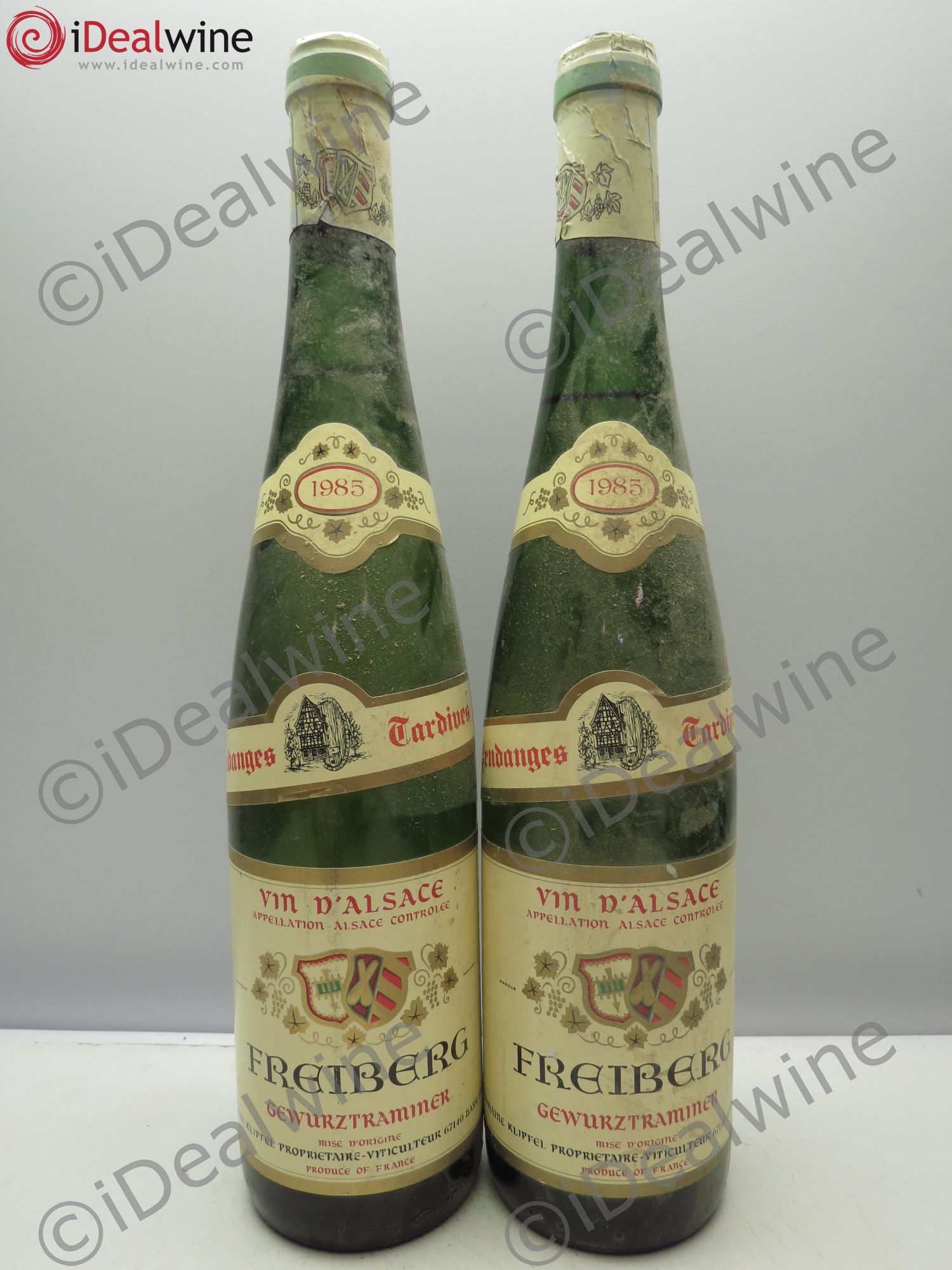 Gewurztraminer Domaine Freiberg 1985 - Posten von 2 Flaschen - 0
