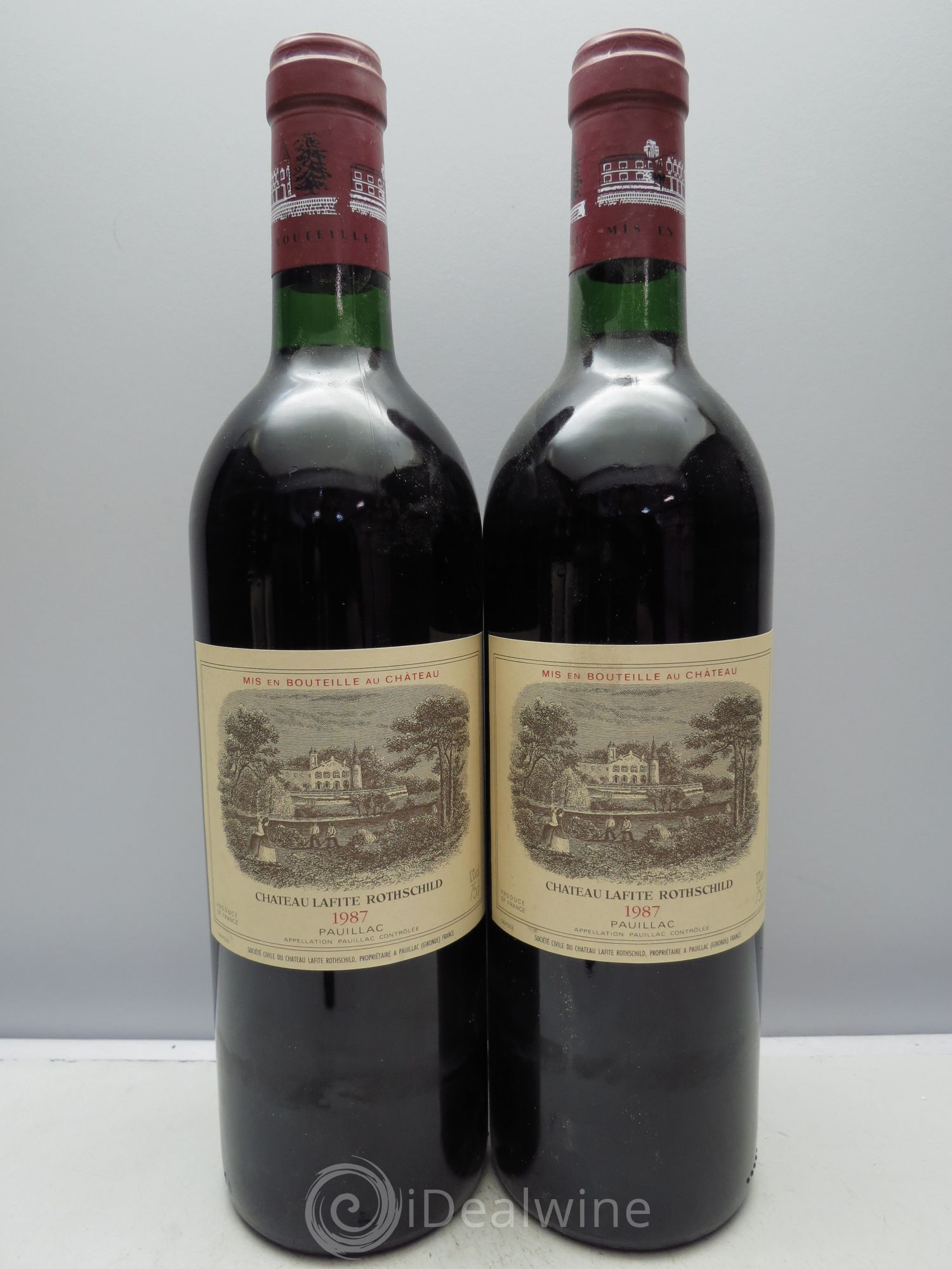 Château Lafite Rothschild 1er Grand Cru Classé 1987 - Lot de 6 bouteilles - 2