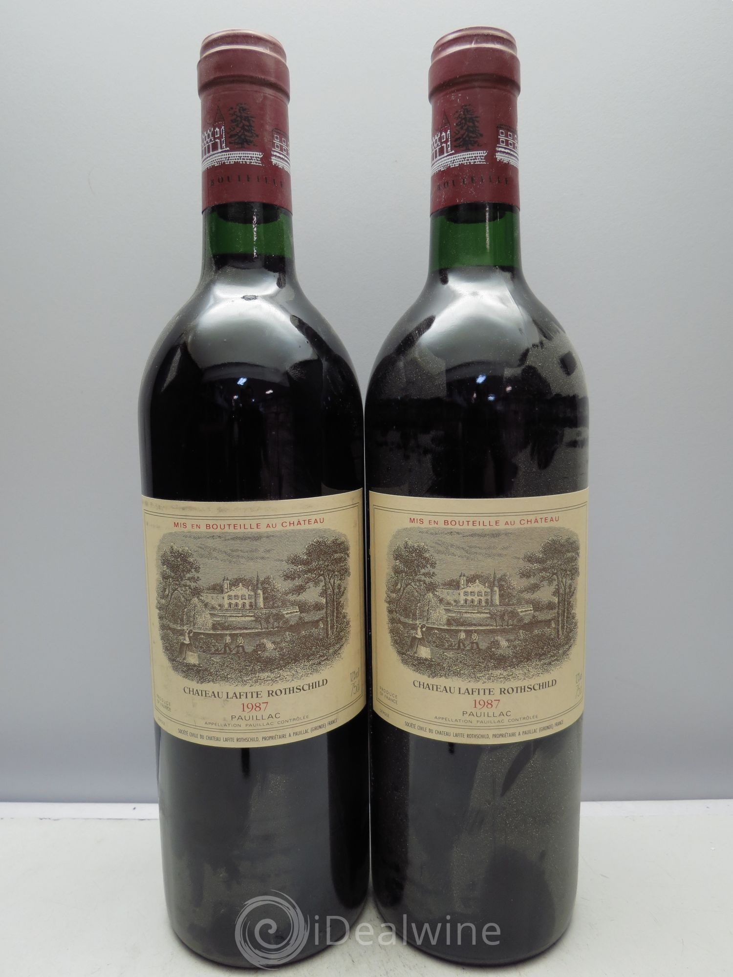 Château Lafite Rothschild 1er Grand Cru Classé 1987 - Lot de 6 bouteilles - 3