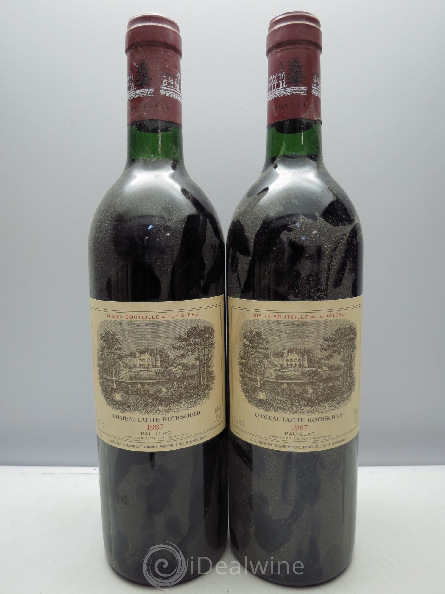 Château Lafite Rothschild 1er Grand Cru Classé 1987 - Lot de 6 bouteilles - 1