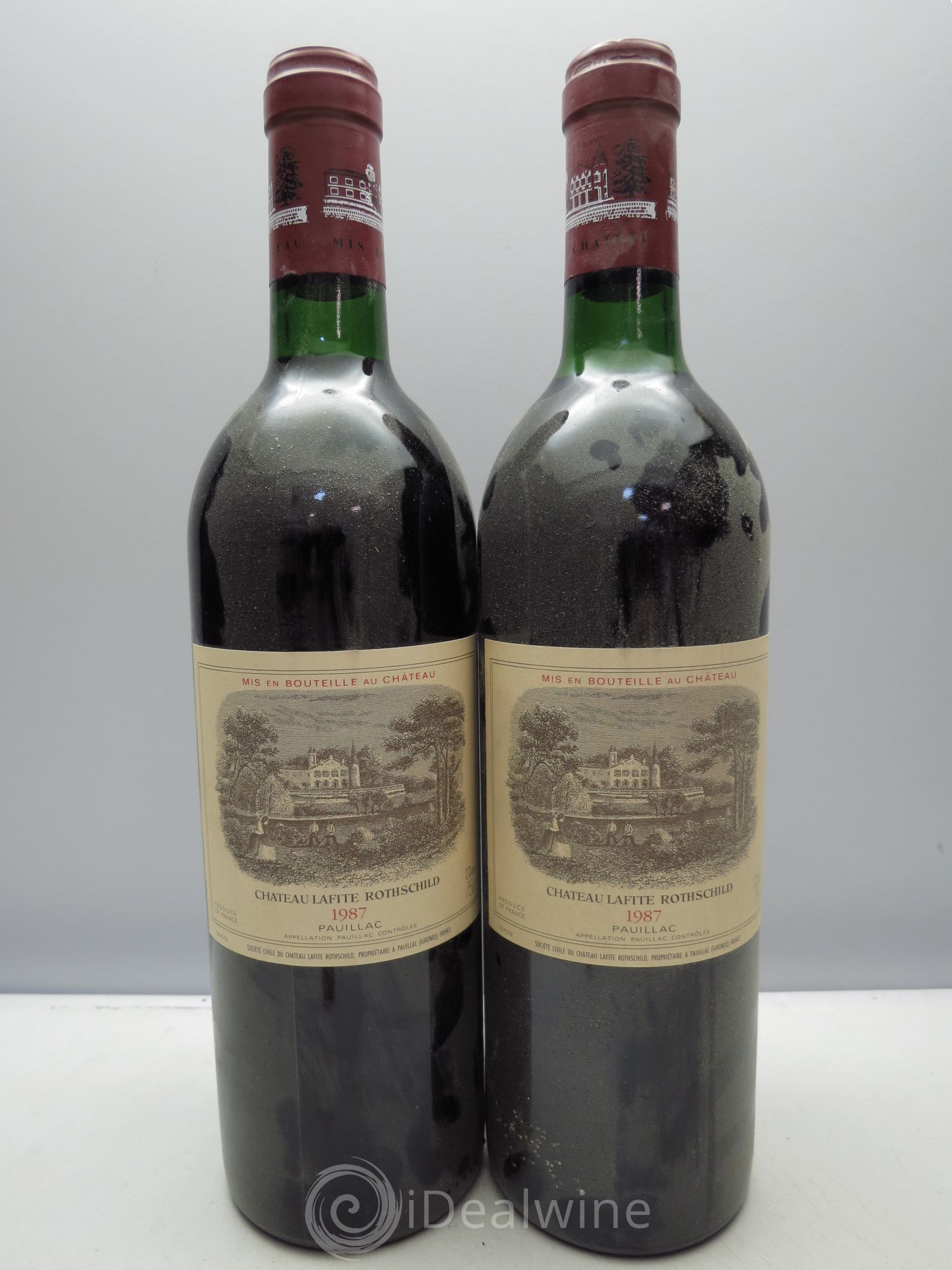 Château Lafite Rothschild 1er Grand Cru Classé 1987 - Lot de 6 bouteilles - 3