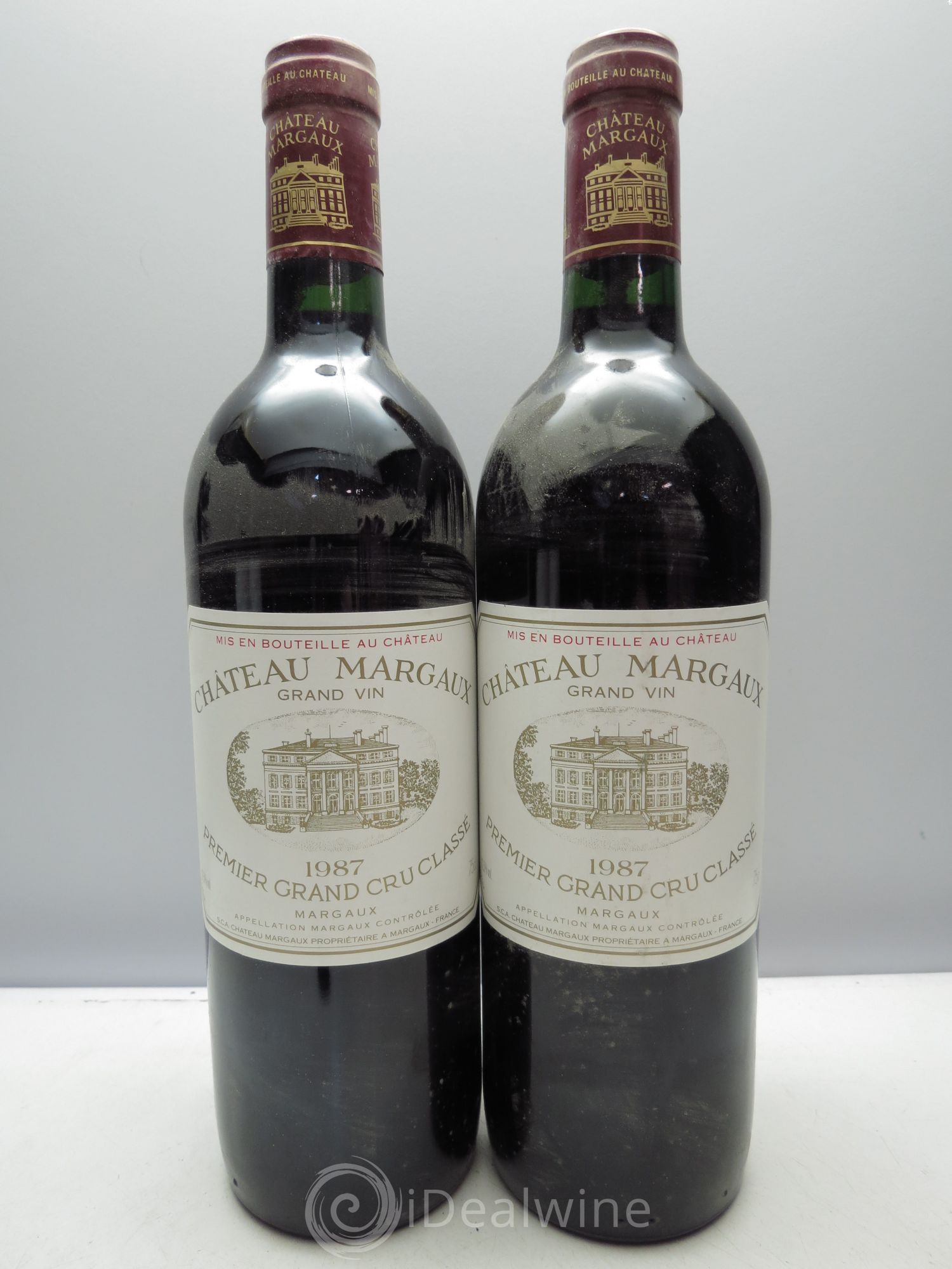 Château Margaux 1er Grand Cru Classé 1987 - Lot de 6 bouteilles - 2