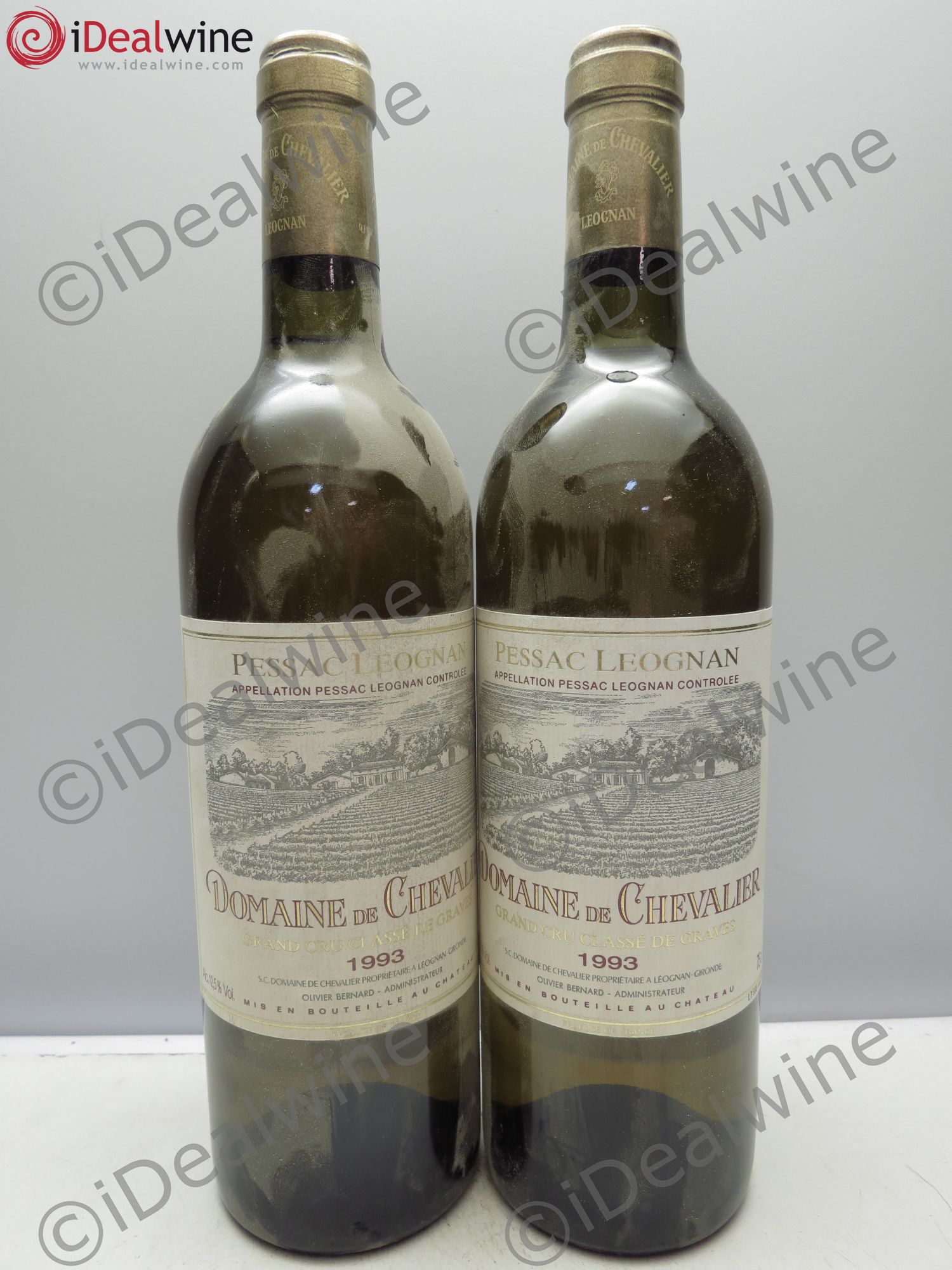 Domaine de Chevalier Cru Classé de Graves 1993 - Lot de 2 bouteilles - 0
