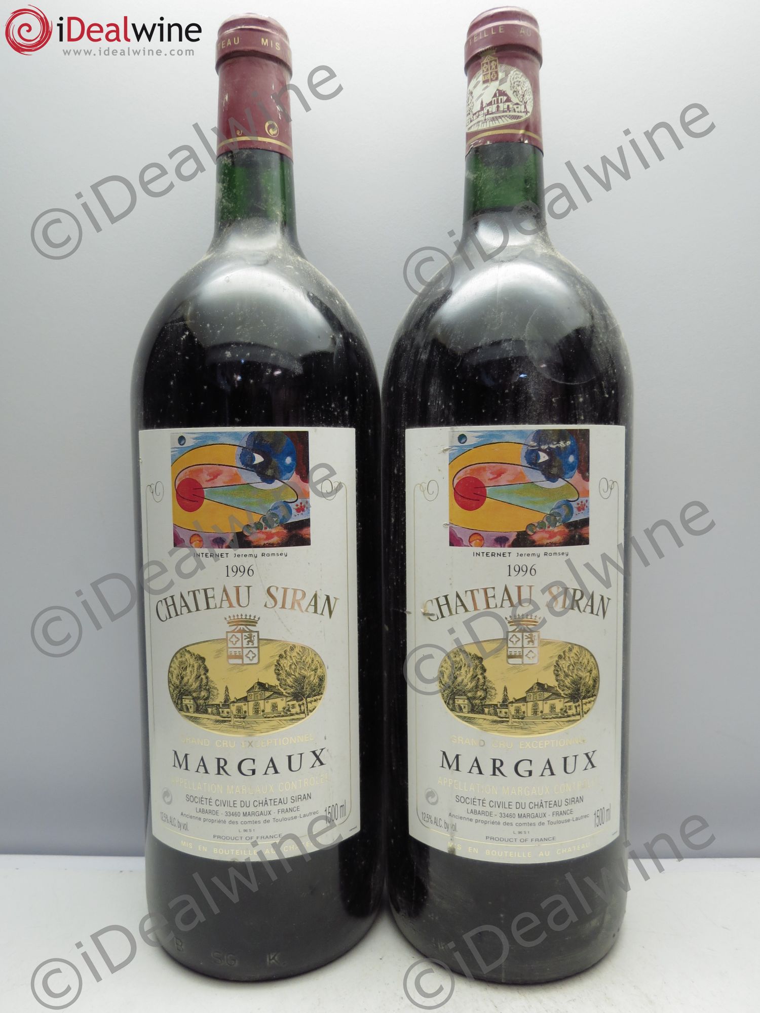 Château Siran 1996 - Lot de 2 magnums - 0