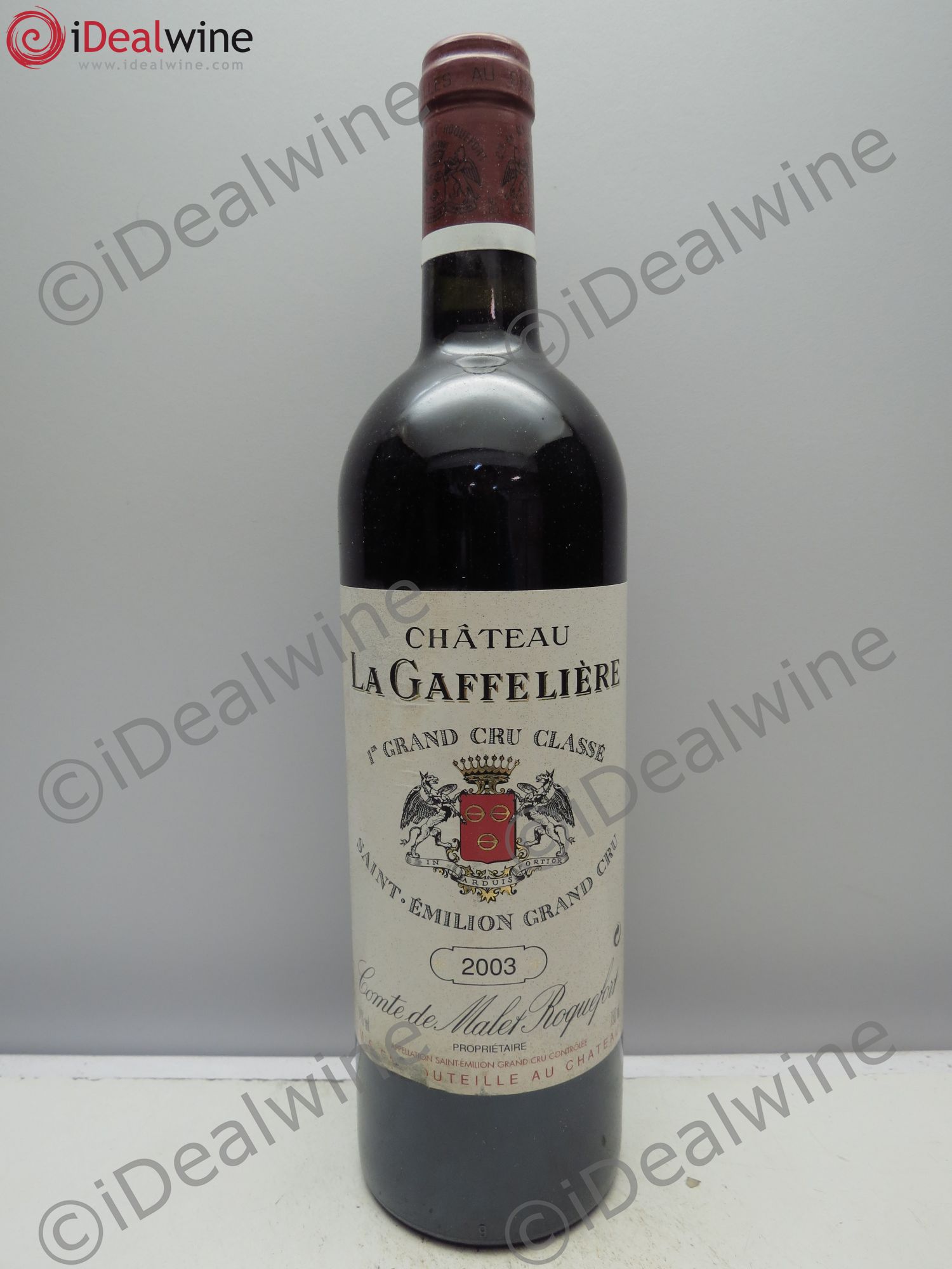 Château la Gaffelière 1er Grand Cru Classé B 2003 - Lot de 12 bouteilles - 0
