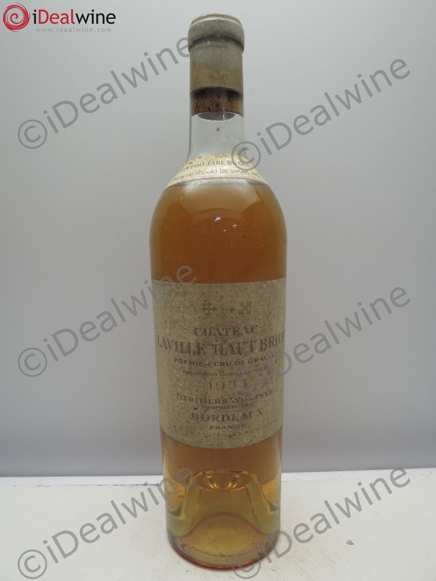 Château Laville Haut-Brion Cru Classé de Graves 1953 - Lot de 1 bouteille - 0