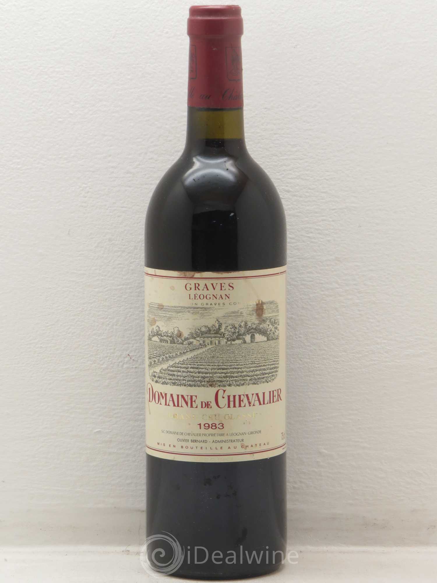 Domaine de Chevalier Cru Classé de Graves 1983 - Lot de 1 bouteille - 0