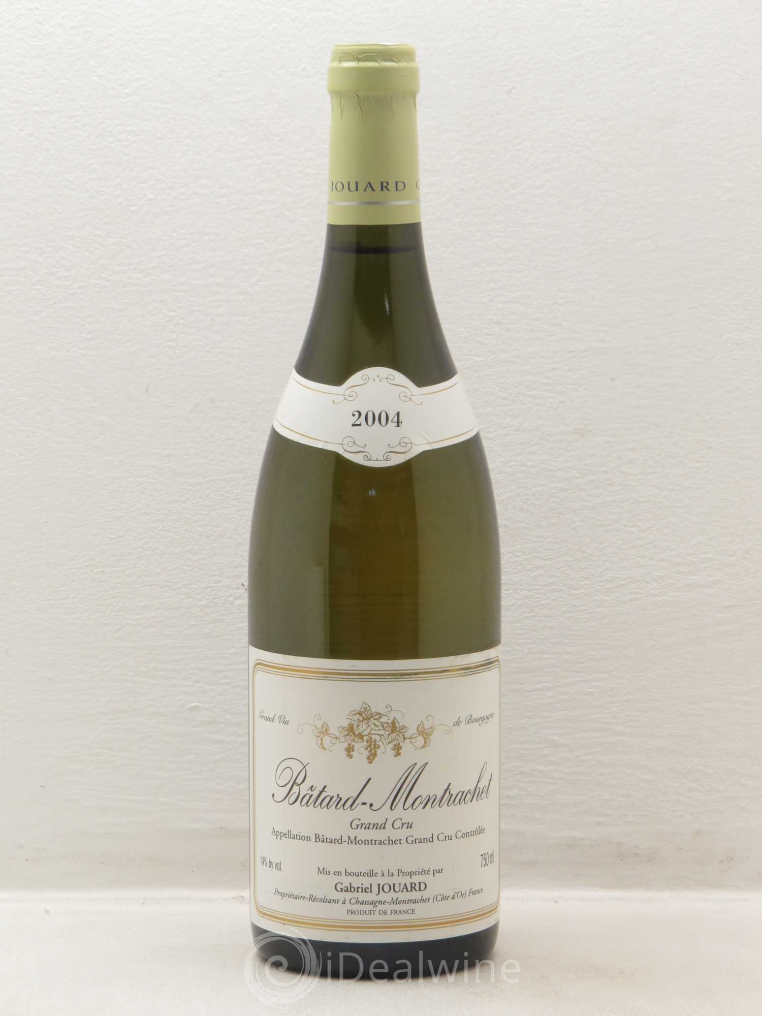 Bâtard-Montrachet Grand Cru Gabriel Jouard 2004 - Lot de 1 bouteille - 0