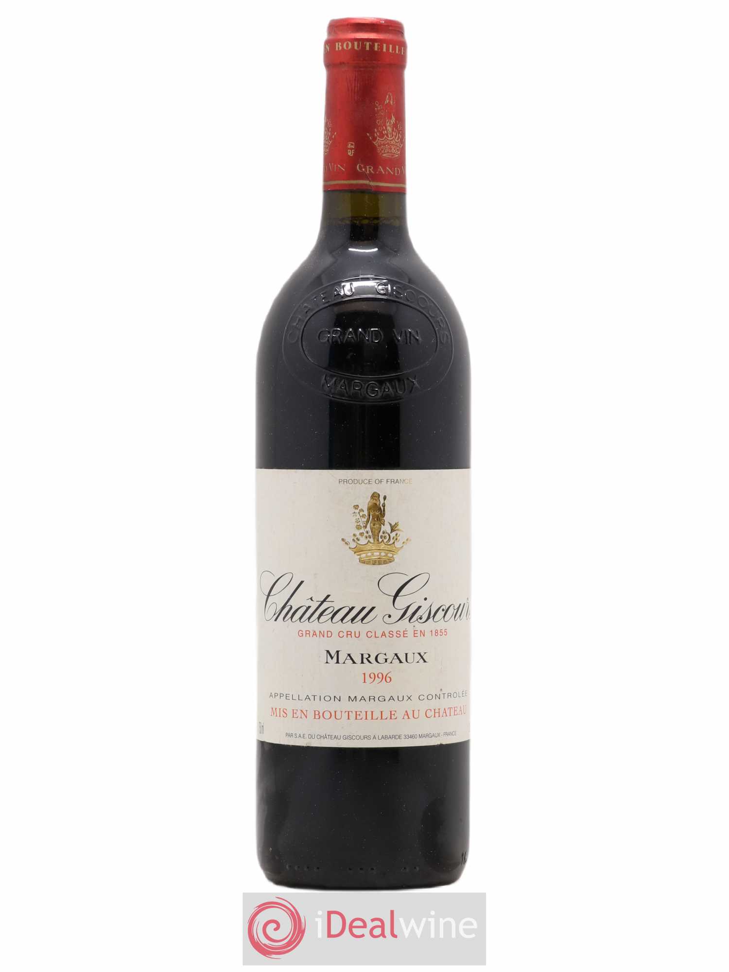 Château Giscours 3ème Grand Cru Classé 1996 - Lot de 1 bouteille - 0