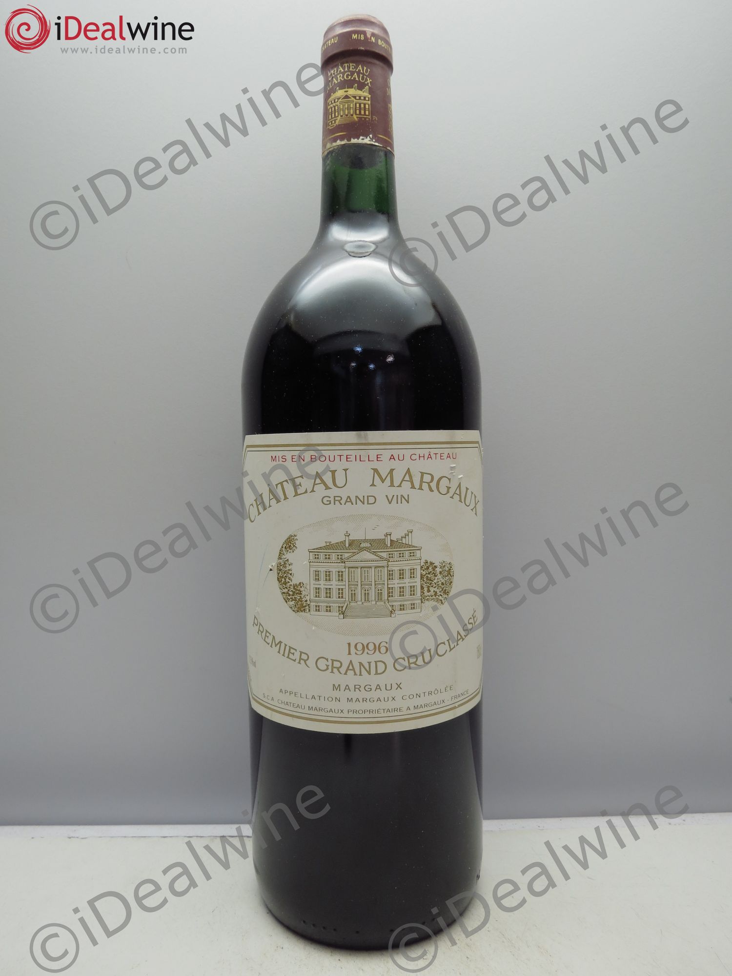 Château Margaux 1er Grand Cru Classé 1996 - Lot de 1 magnum - 0