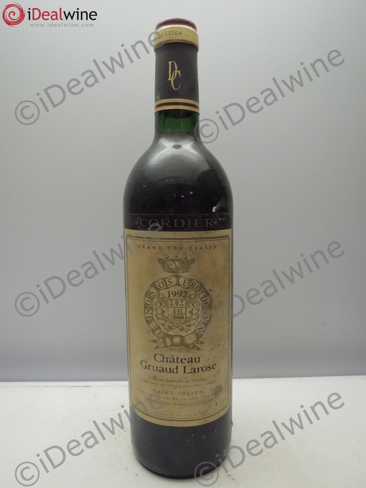 Château Gruaud Larose 2ème Grand Cru Classé 1992 - Lot de 1 bouteille - 0