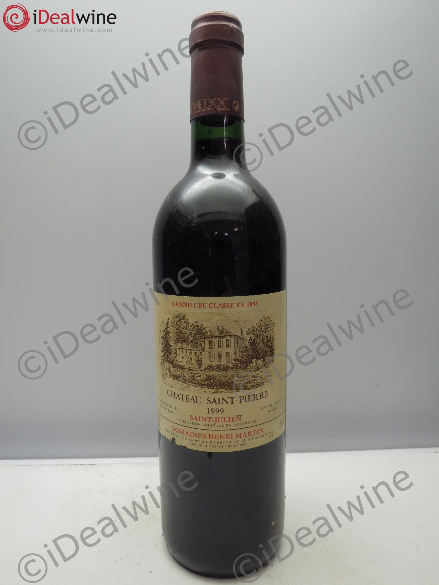 Château Saint-Pierre 4ème Grand Cru Classé 1999 - Lot de 1 bouteille - 0
