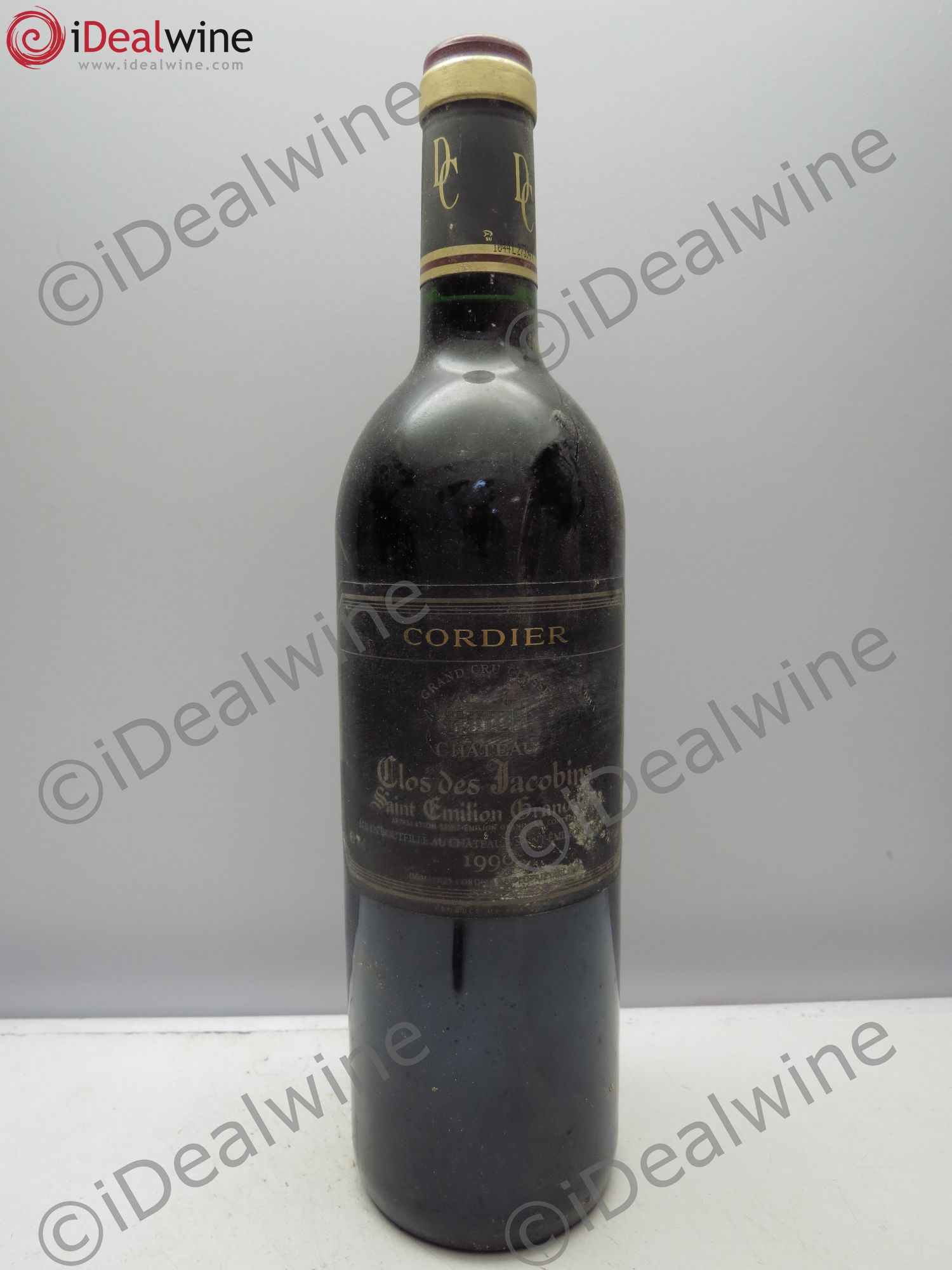 Château Clos des Jacobins Grand Cru Classé 1990 - Lot de 1 bouteille - 0