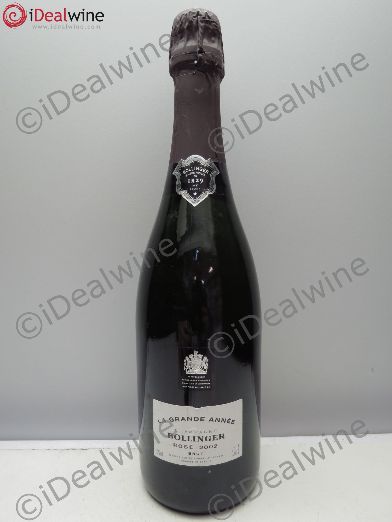 Grande Année Brut Bollinger 2002 - Lot de 1 bouteille - 0