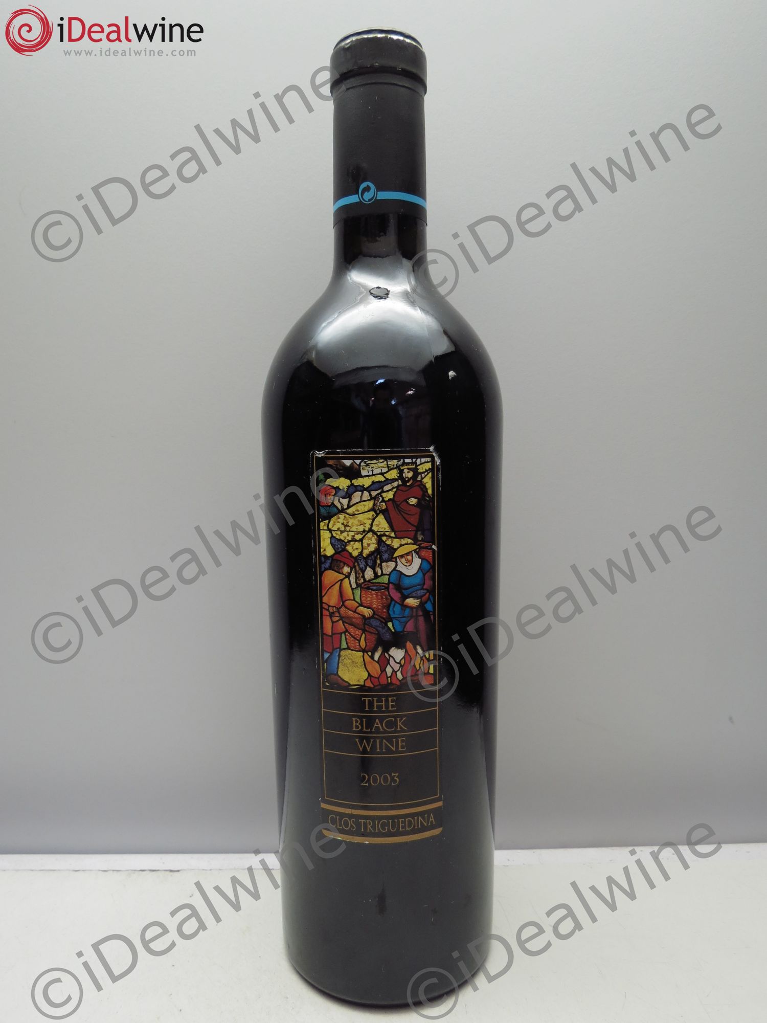 Cahors Clos Triguedina New Black Wine Jean-Luc Baldès 2003 - Lot de 1 bouteille - 0