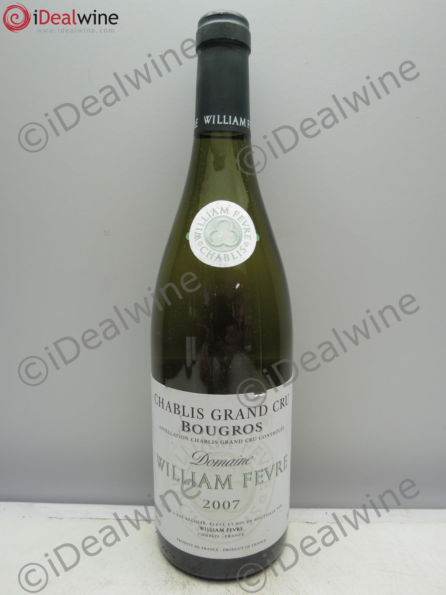 Chablis Grand Cru Bougros William Fèvre 2007 - Lot de 1 bouteille - 0