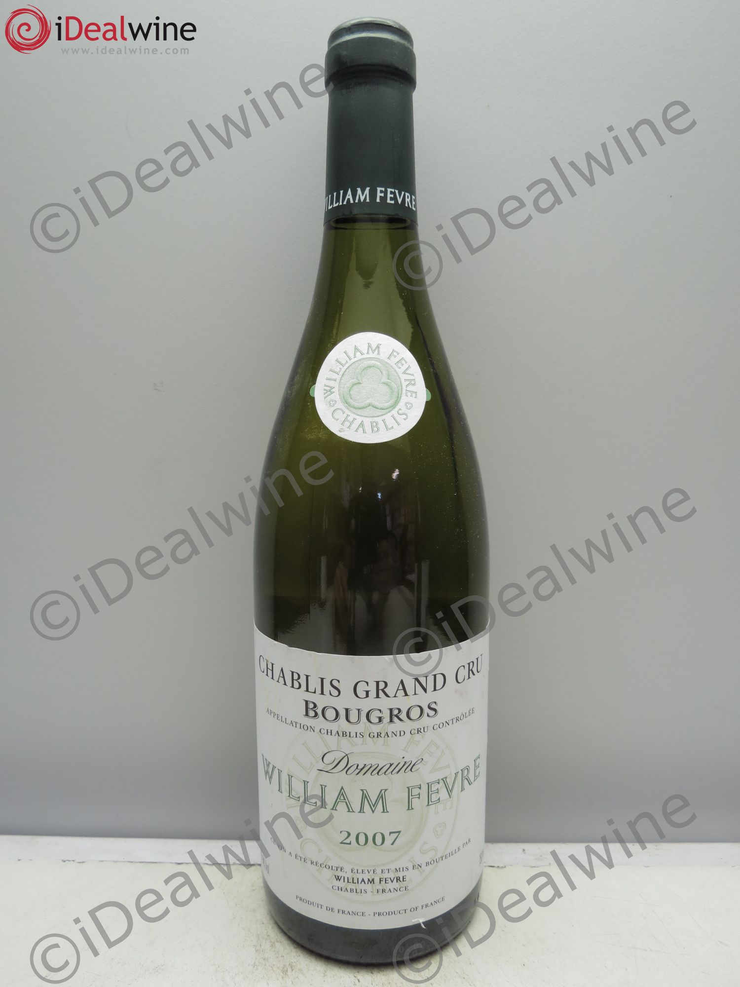 Chablis Grand Cru Bougros William Fèvre 2007 - Lot de 1 bouteille - 0