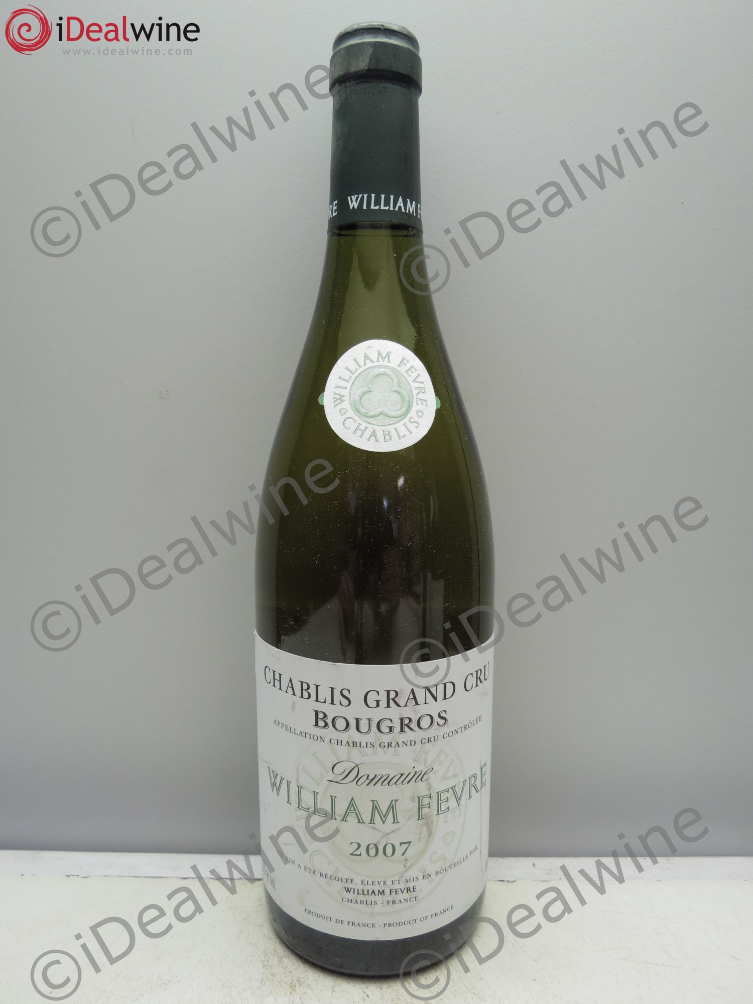 Chablis Grand Cru Bougros William Fèvre 2007 - Lot de 1 bouteille - 0