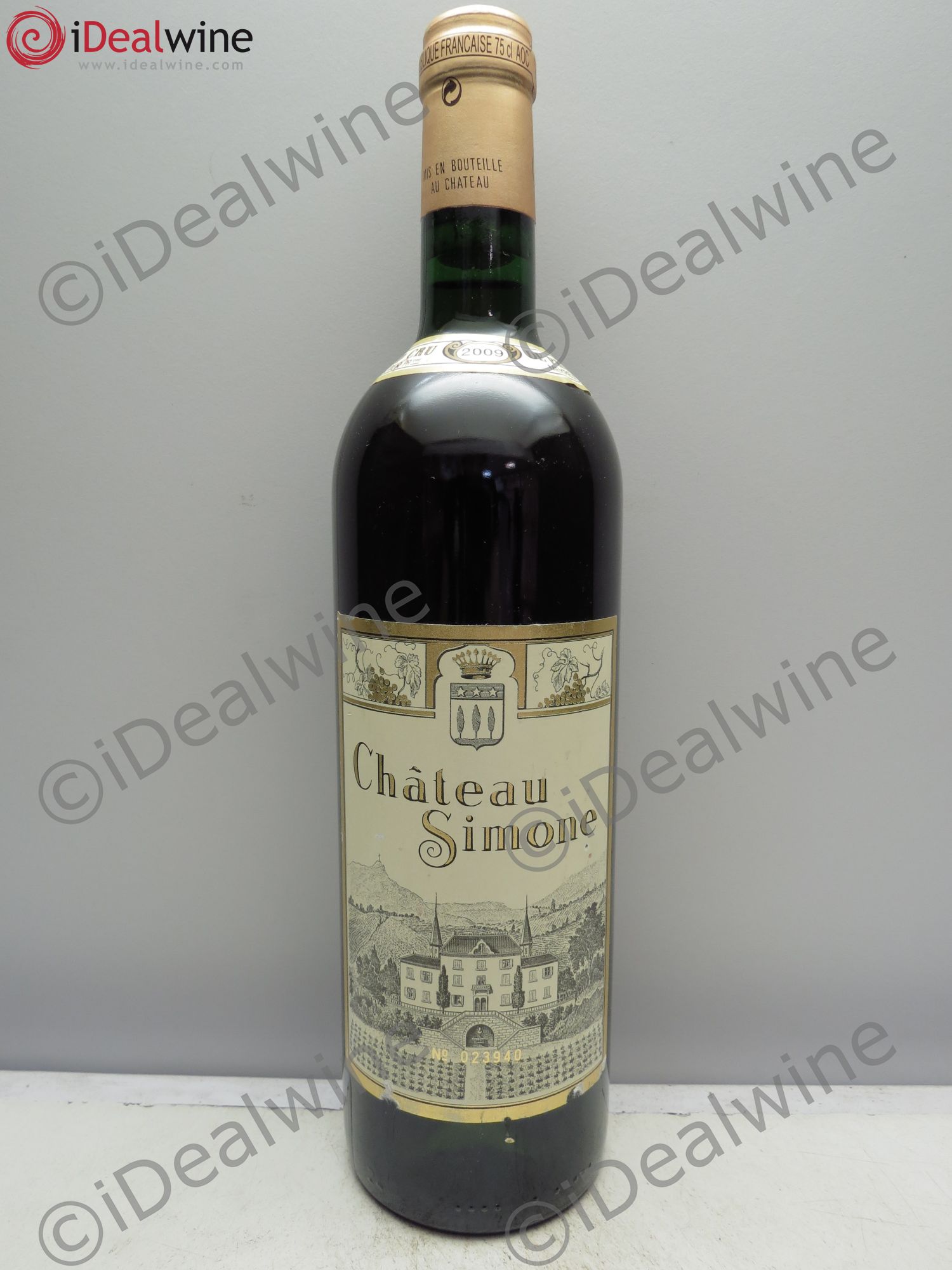 Palette Château Simone Famille Rougier 2009 - Posten von 1 Flasche - 0