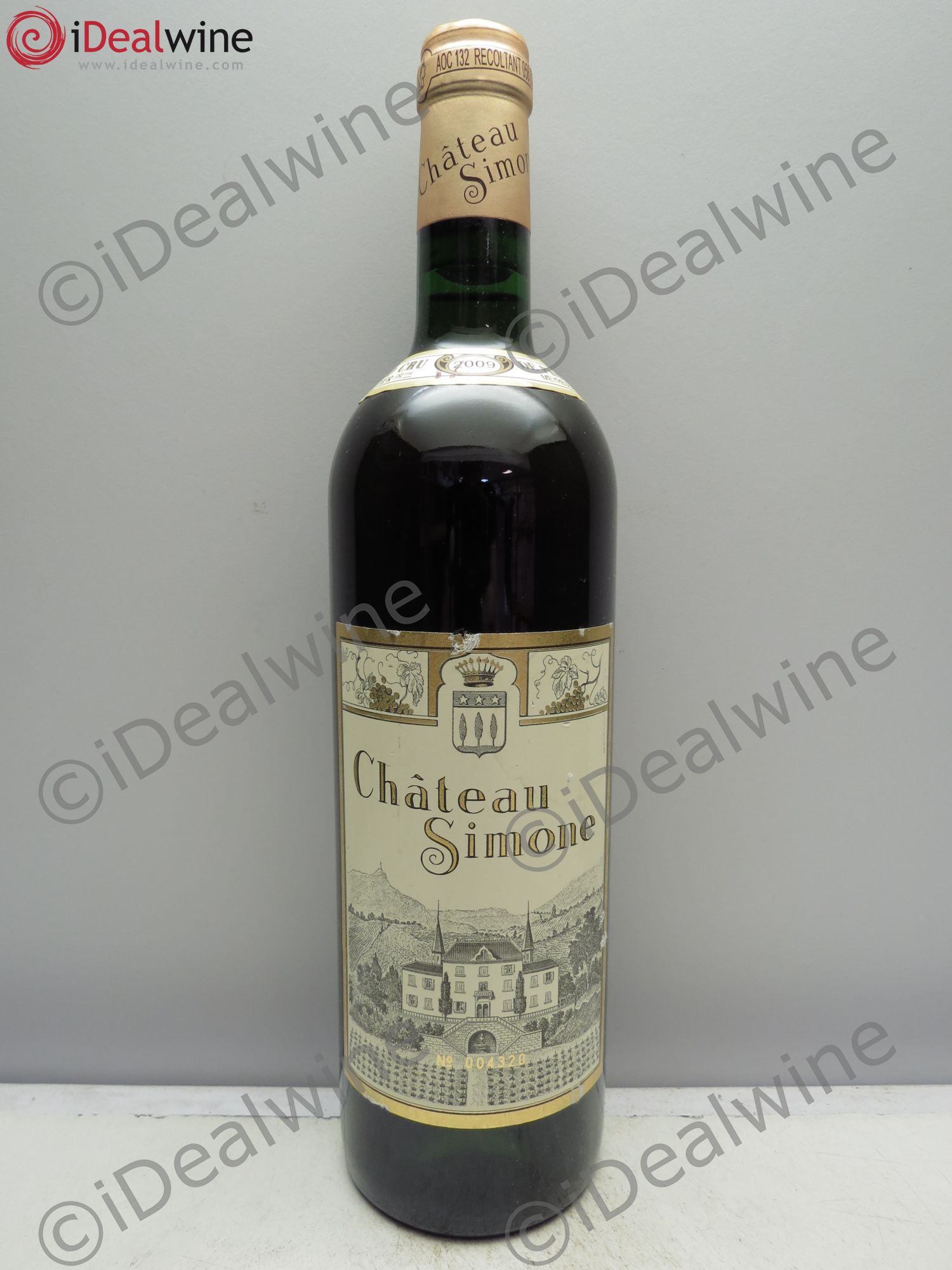 Palette Château Simone Famille Rougier 2009 - Lot de 1 bouteille - 0