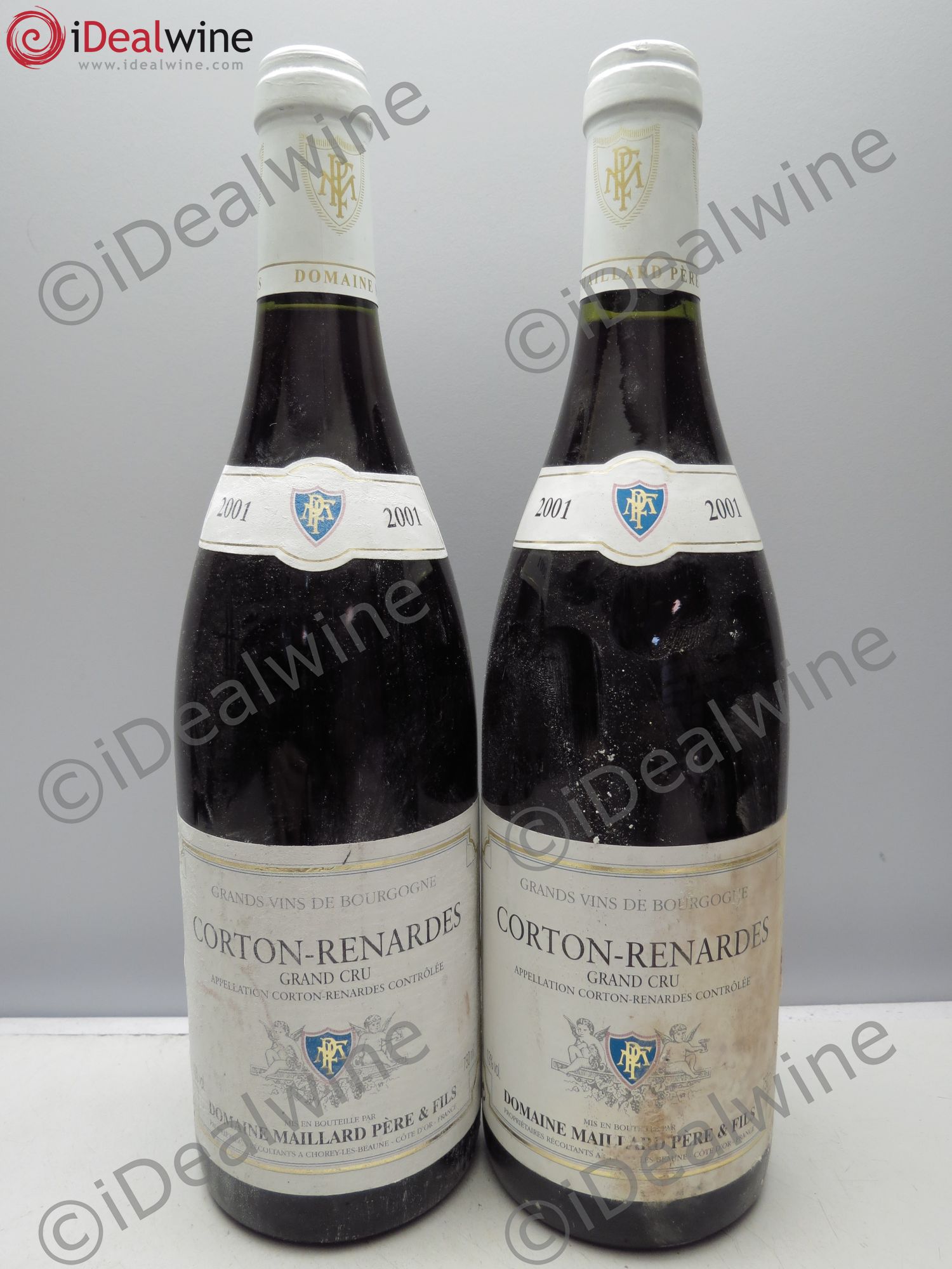 Corton Grand Cru Maillard 2001 - Lot de 2 bouteilles - 0