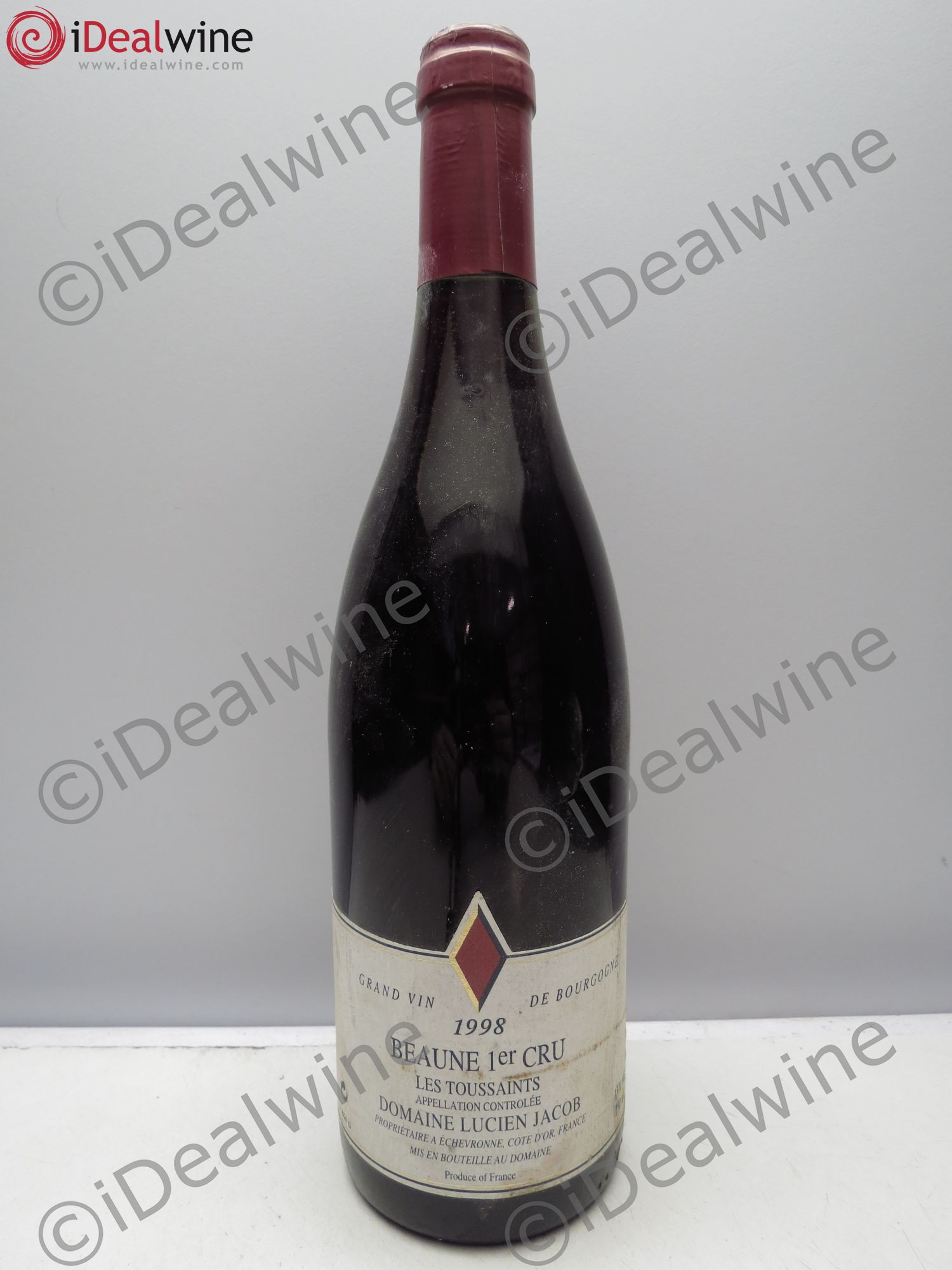 Beaune 1er Cru Lucien Jacob 1998 - Lot de 1 bouteille - 0