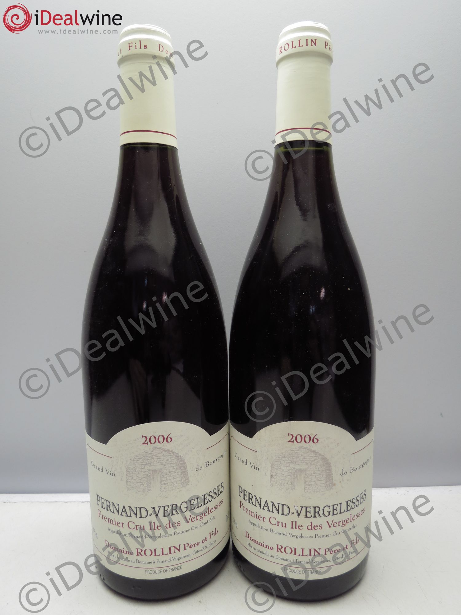Pernand-Vergelesses 1er Cru Rémi Rollin 2006 - Lot de 2 bouteilles - 0