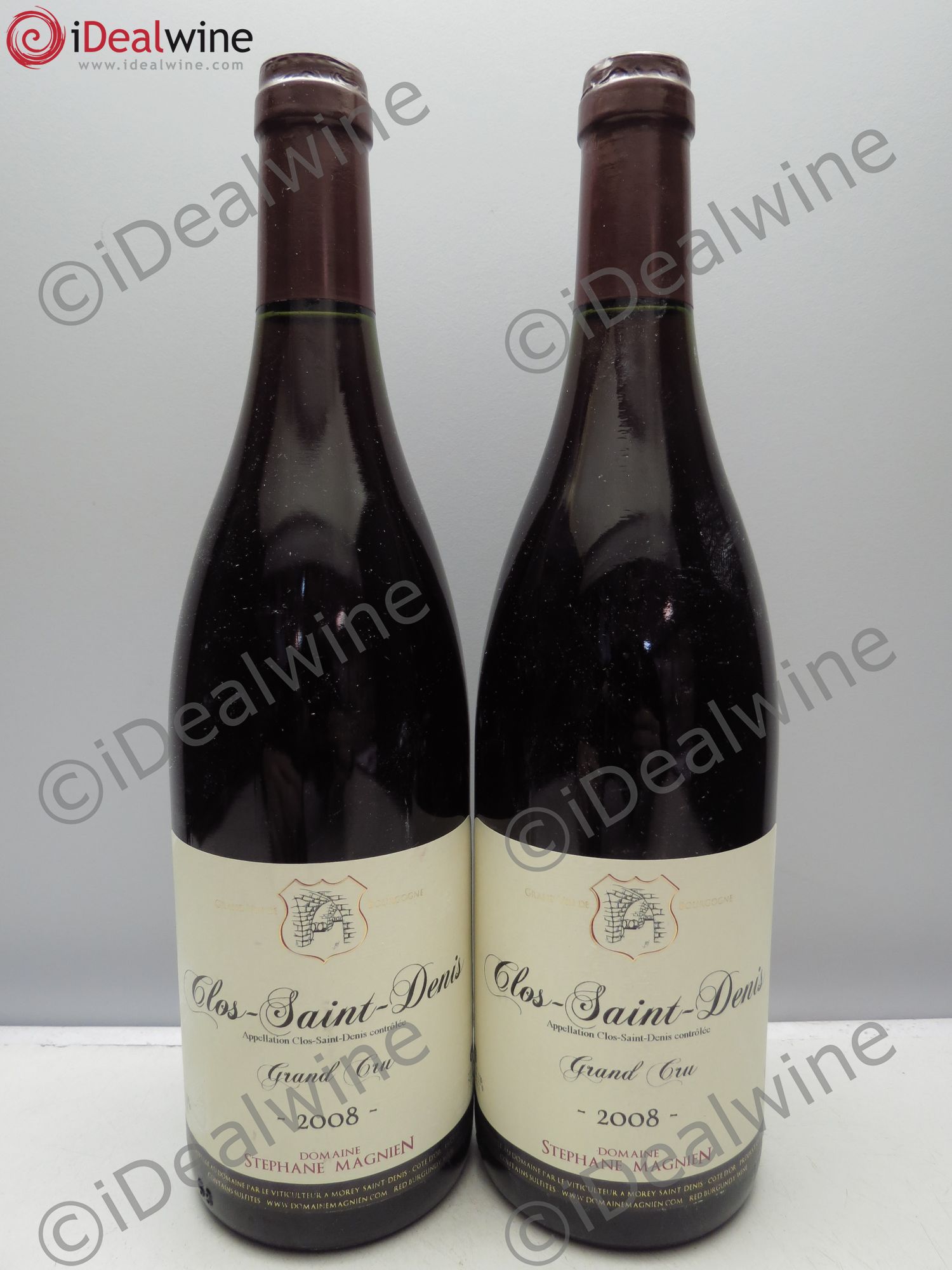Clos Saint-Denis Grand Cru Stéphane Magnien 2008 - Lot de 2 bouteilles - 0