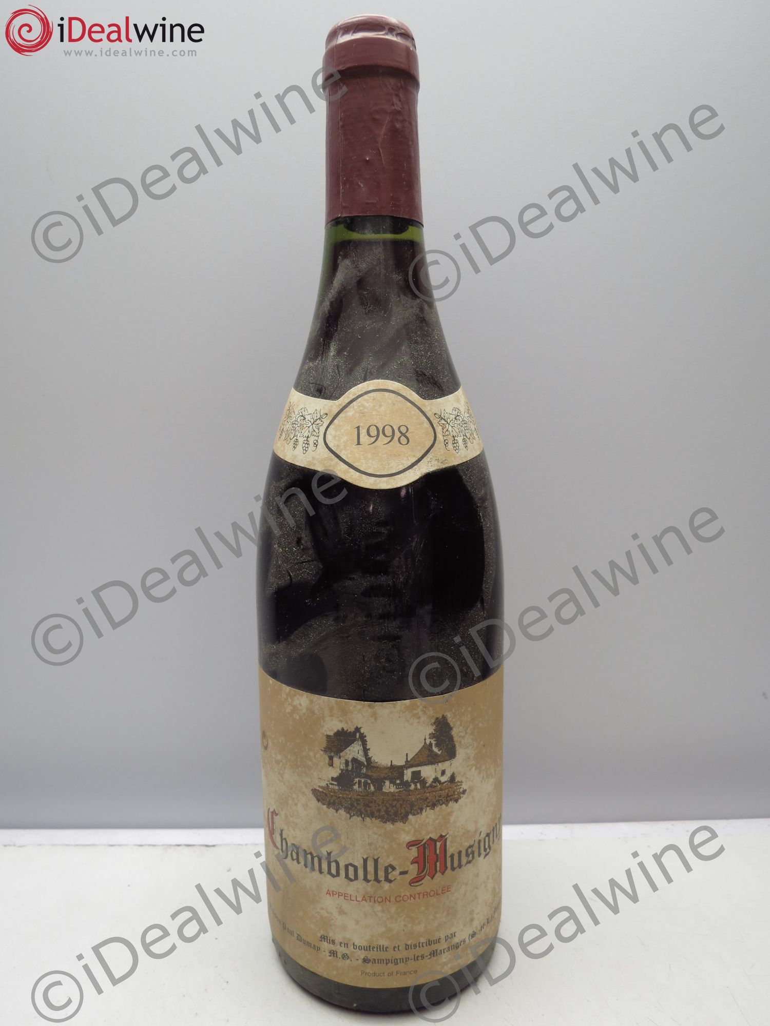 Chambolle-Musigny Paul Dumay 1998 - Lot de 1 bouteille - 0
